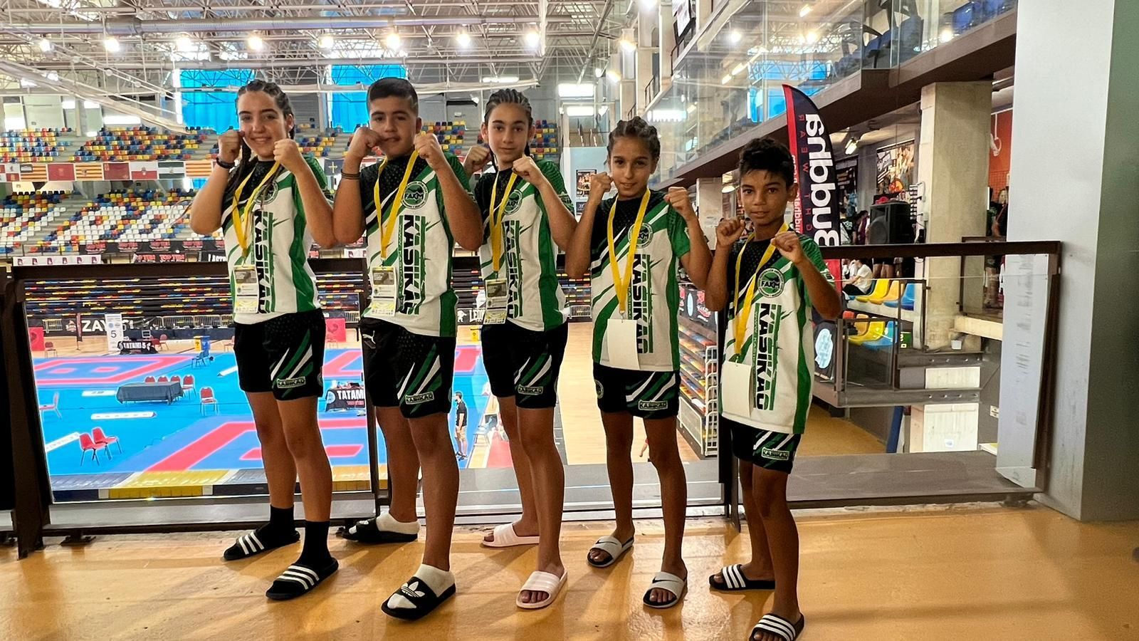 Los cinco representantes de Don Príncipe en el Campeonato de España