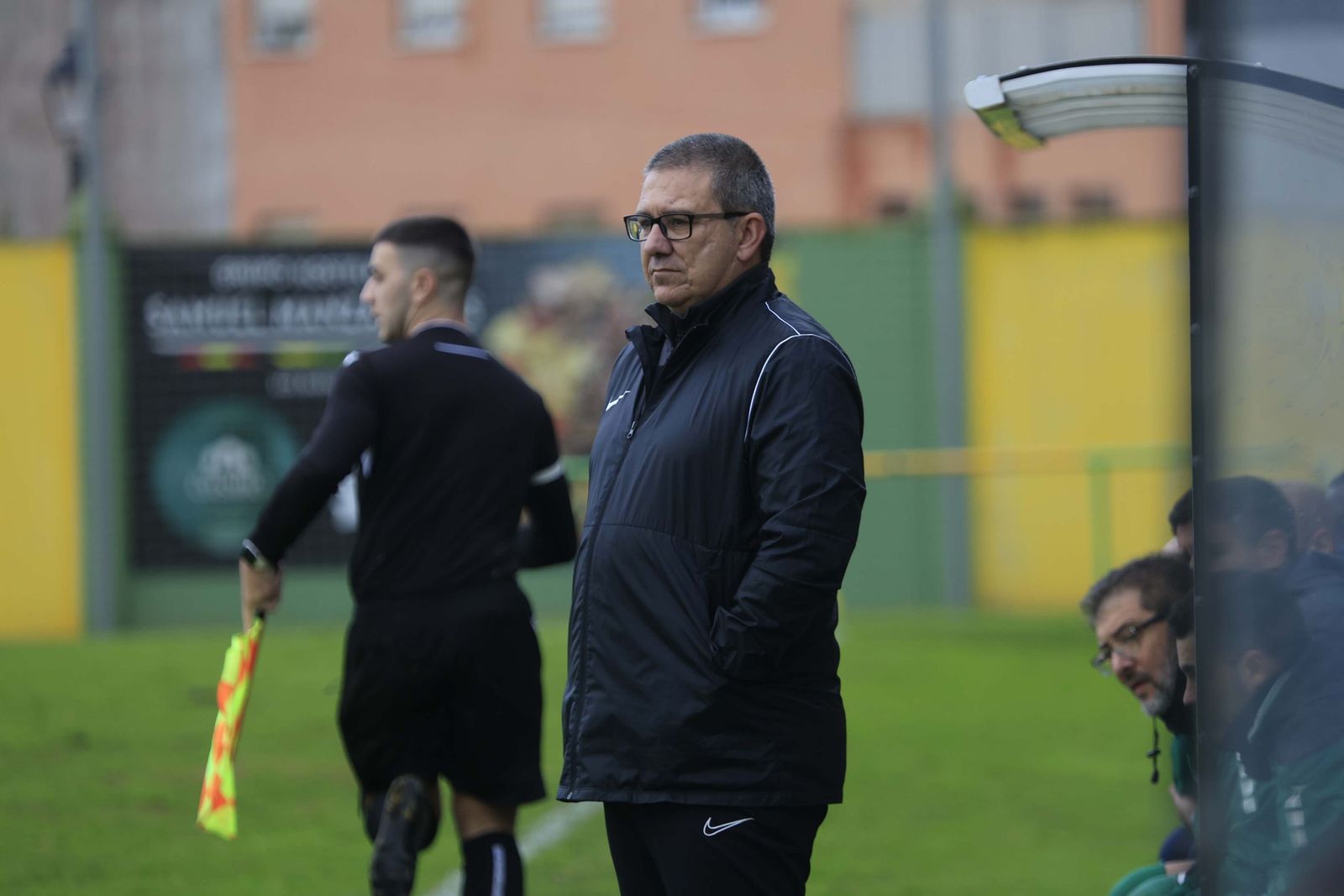 Las fotos de la visita del Egabrense de Rafa Escobar a la Unión Deportiva Los Barrios