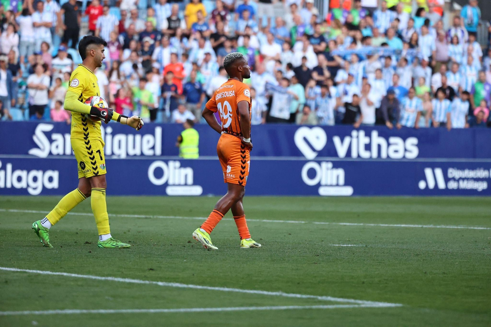 El Málaga CF - Antequera, en fotos