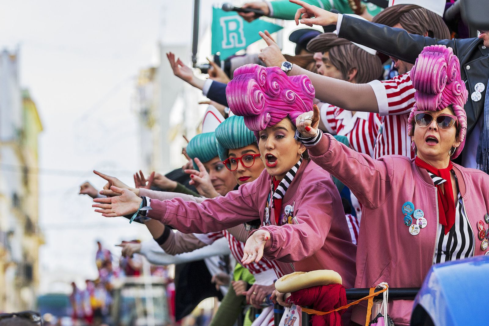 Las imágenes de la Batalla de Coplas y el carrusel de la Viña