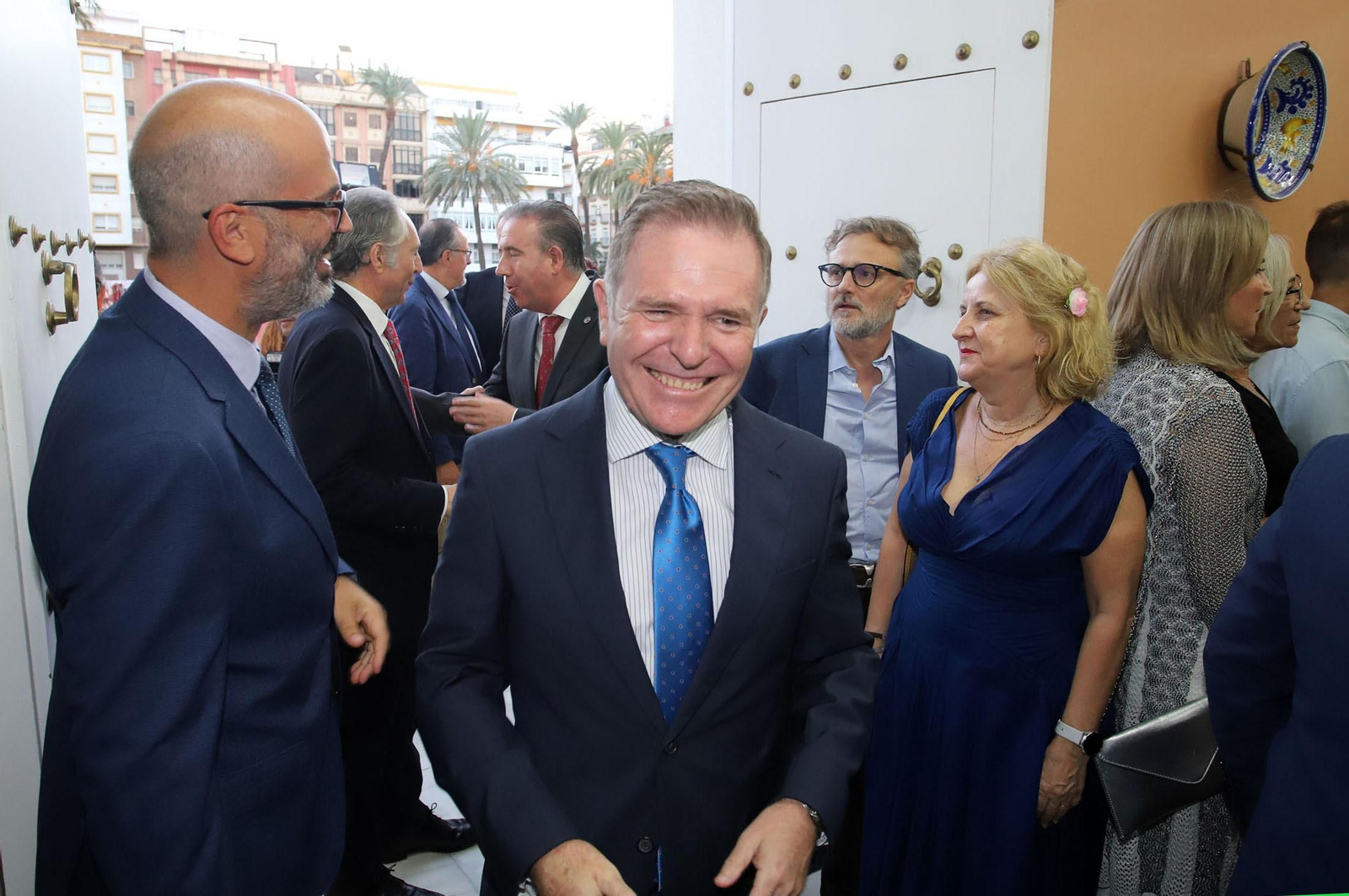 Imágenes de la recepción a los invitados a la gala de los Onubenses del Año