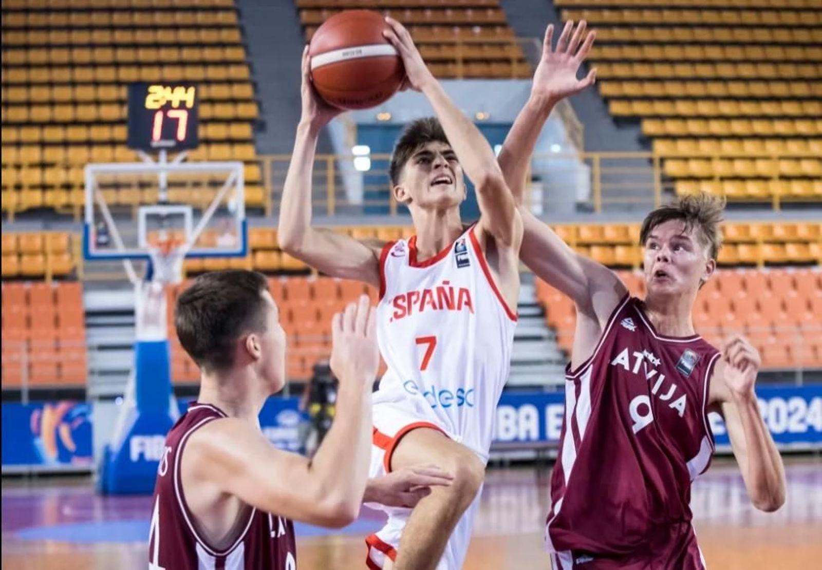 Daniel Carrasco, durante el torneo.