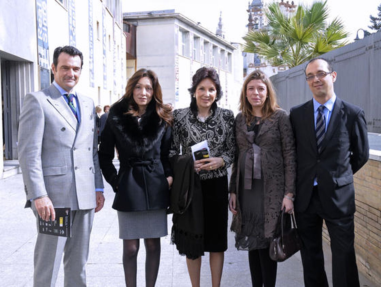 Íñigo Villagrán, María Jesús Joly, Joaquina Martínez de Salazar, María del Mar Díez y Federico Joly. / Juan Carlos Muñoz · Juan Carlos Vázquez