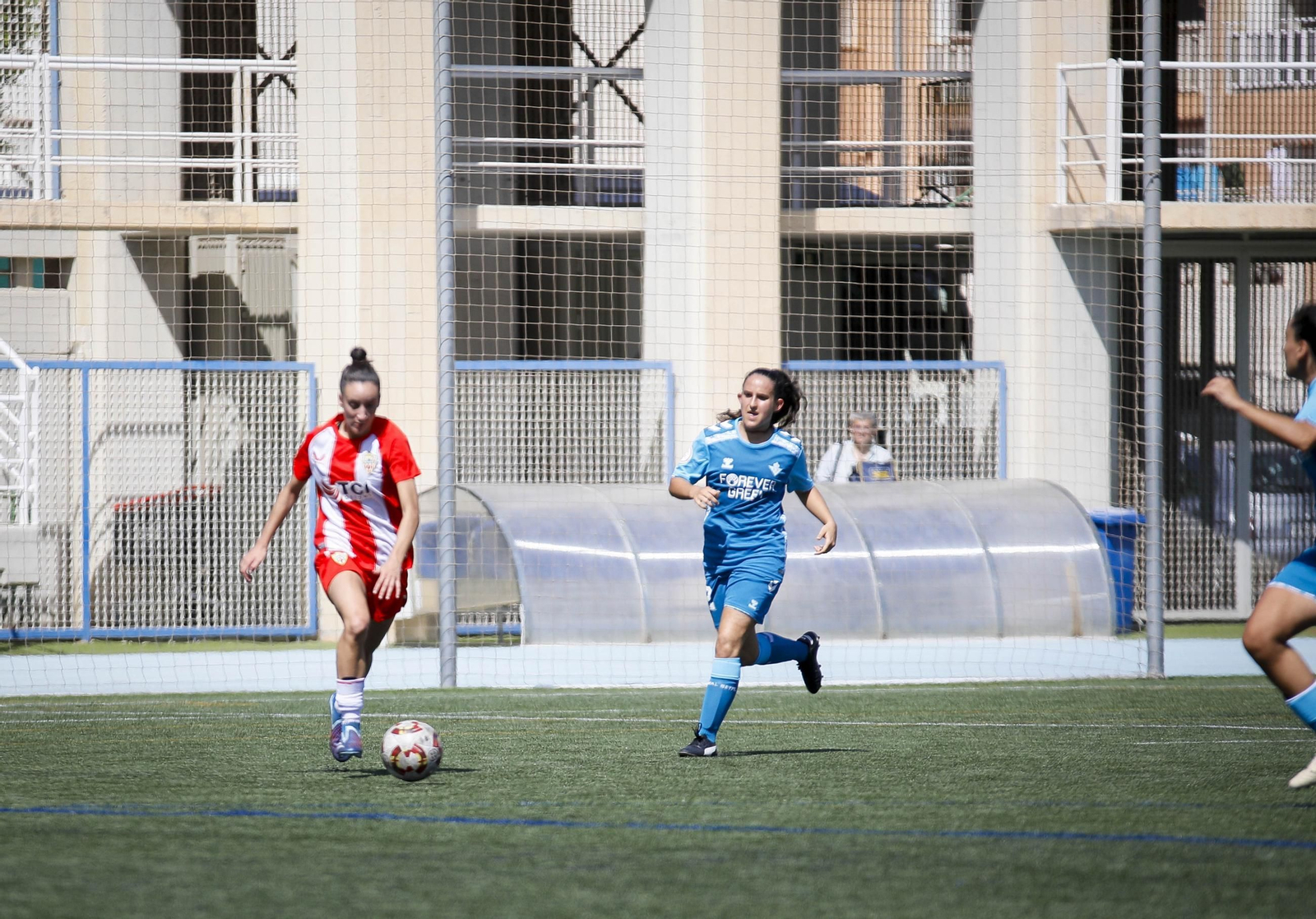 Las imágenes del partido de fútbol del Almería femenino contra el Betis B