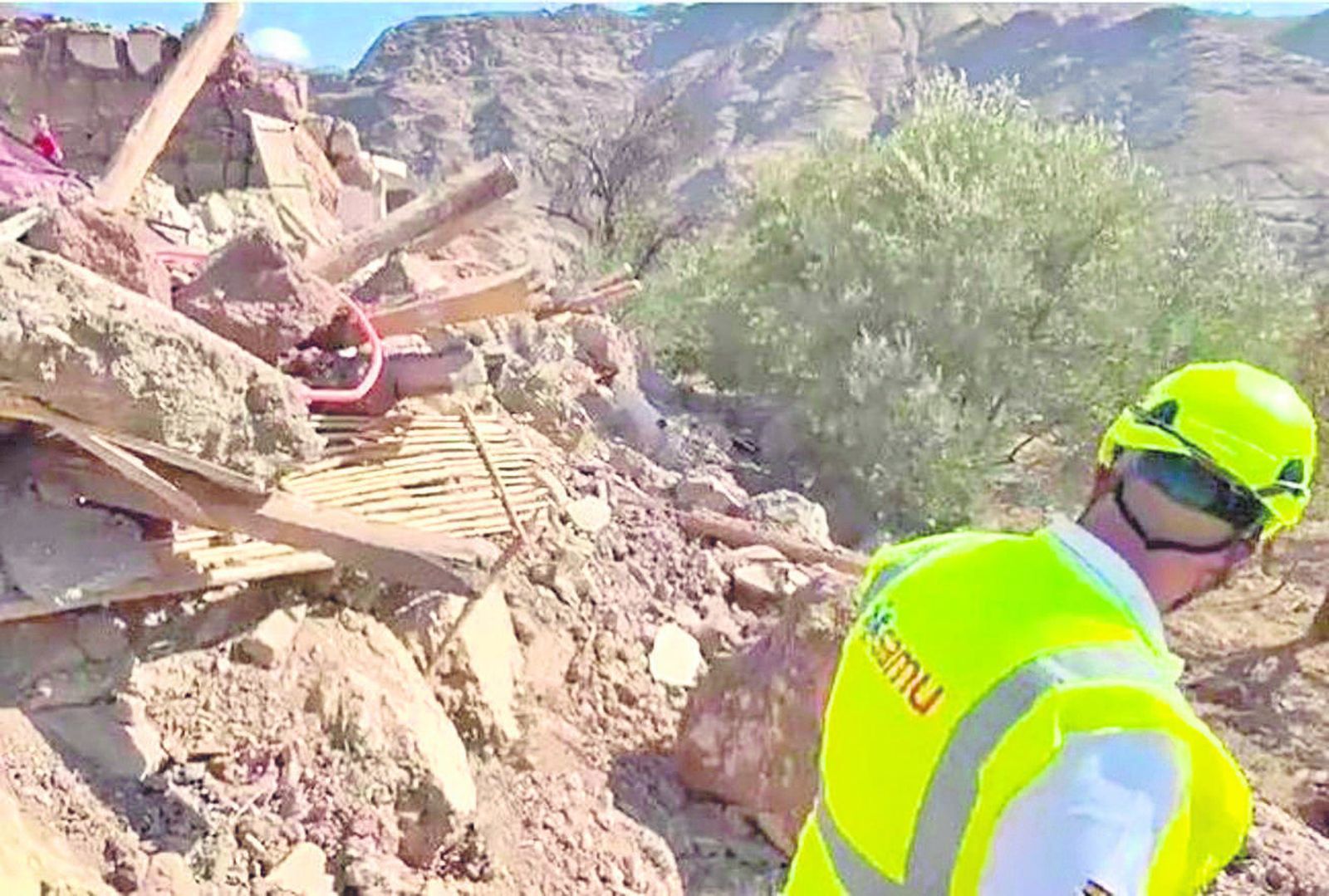 Los rescatistas de la Fundación Samu partieron desde Sevilla en dirección al Marruecos tras el terremoto.