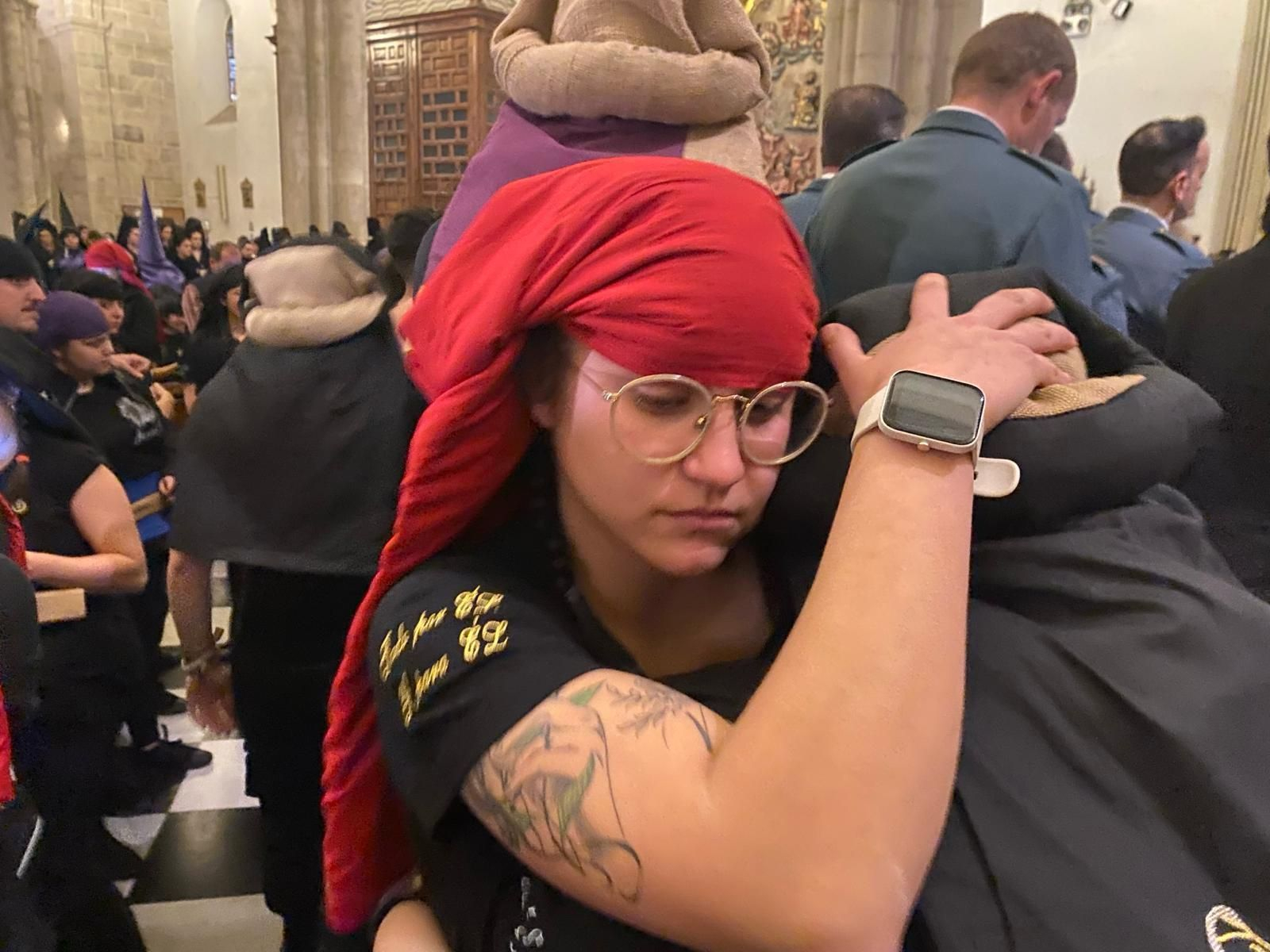 En imágenes: Primera suspensión en la tarde del Jueves Santo