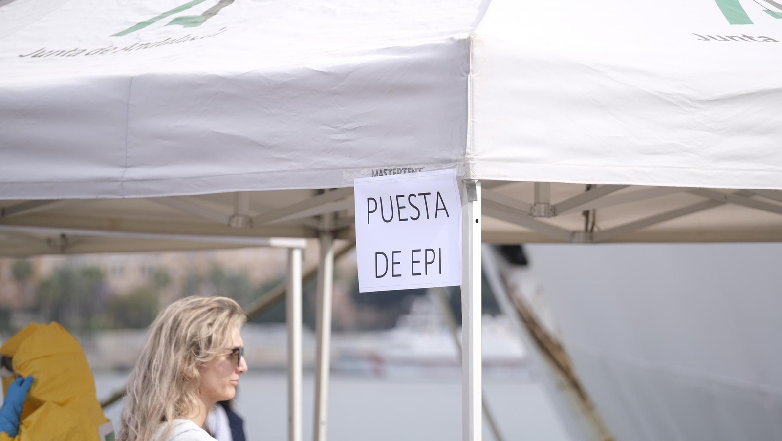 Ejercicio Marsec25 simulacro, en el Puerto de Almería, en imágenes