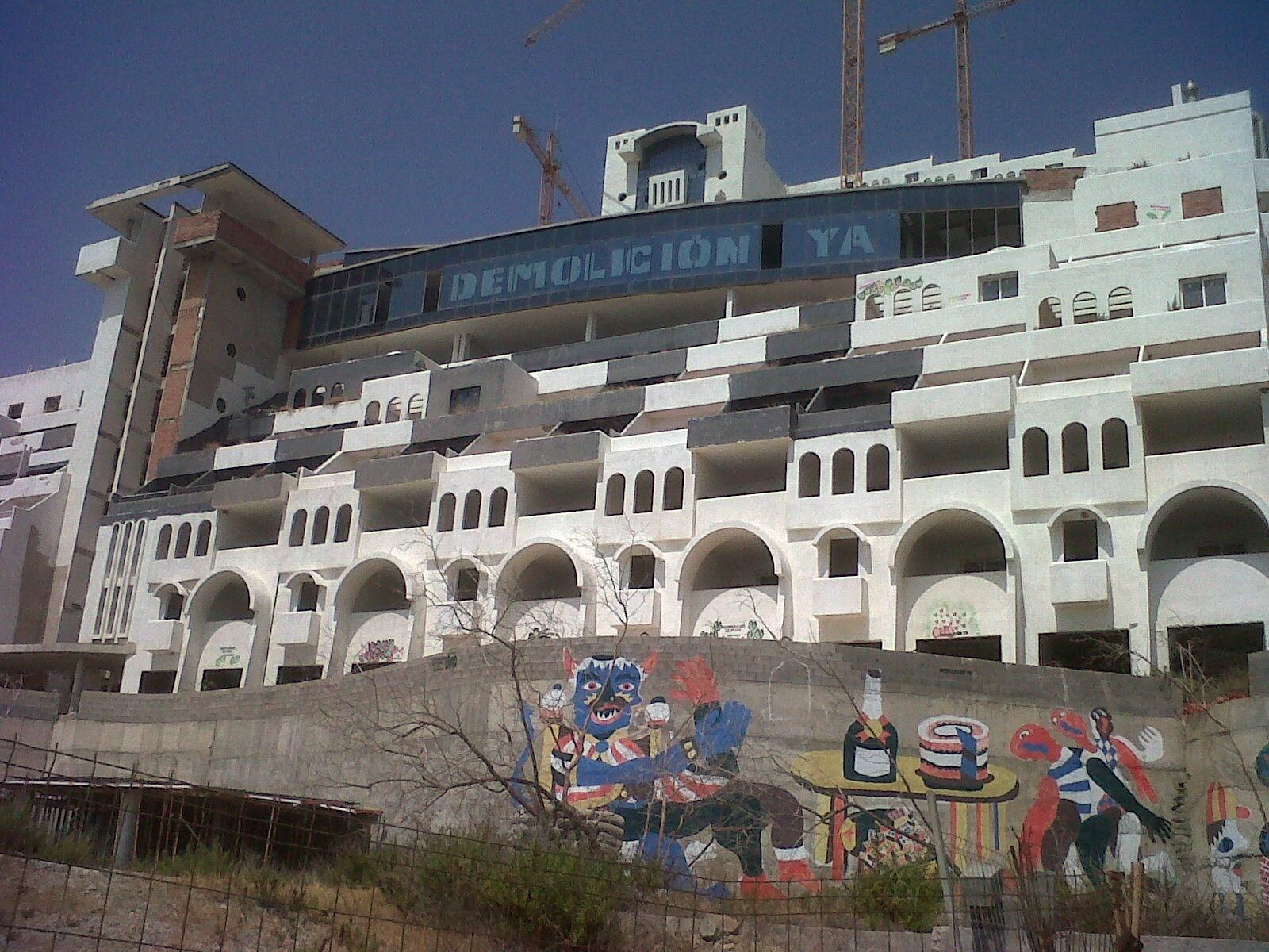 Imagen de archivo del hotel situado en la costa almeriense de Carboneras.