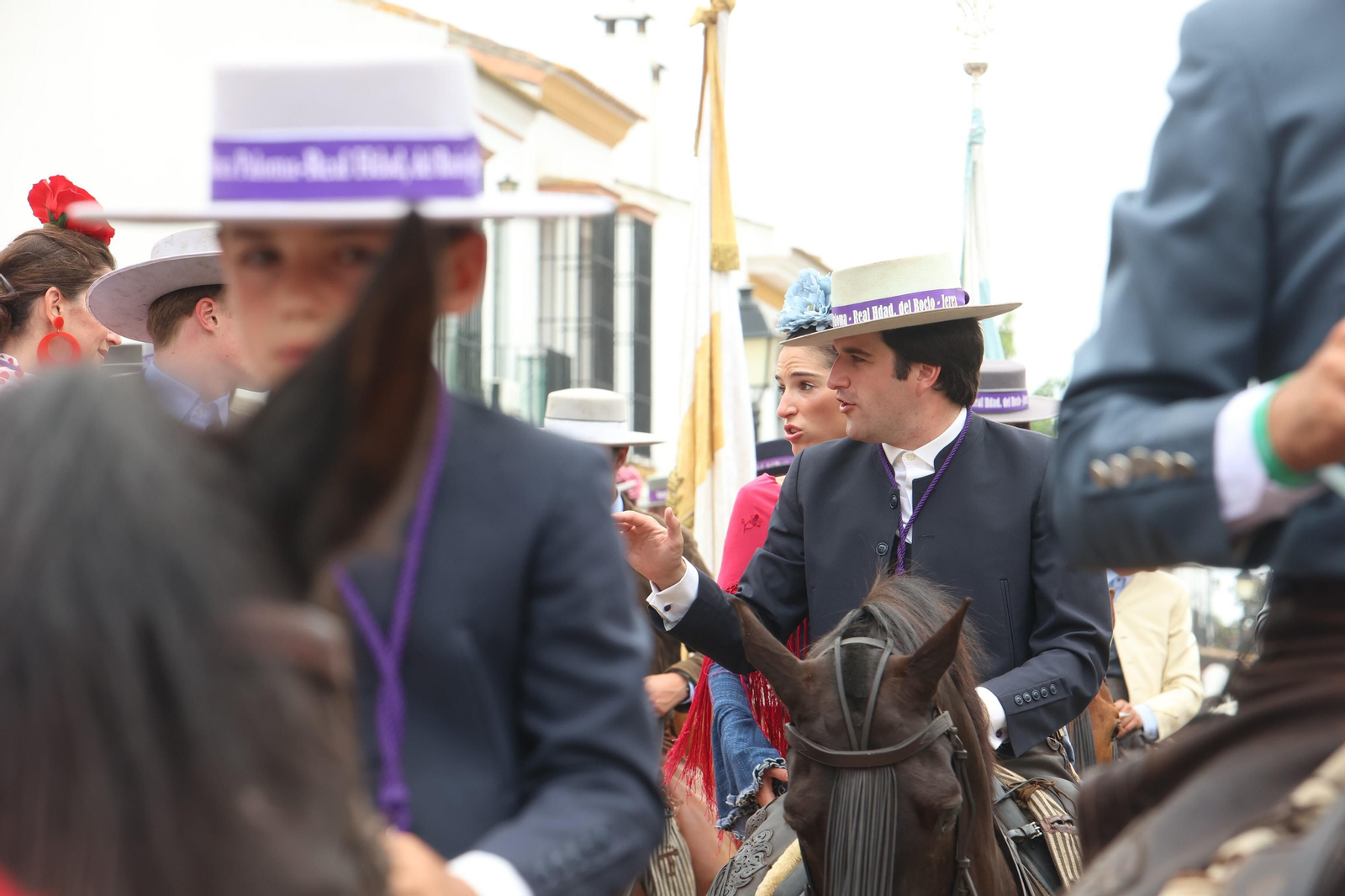 La Hermandad del Rocío de Jerez se presenta ante la Virgen
