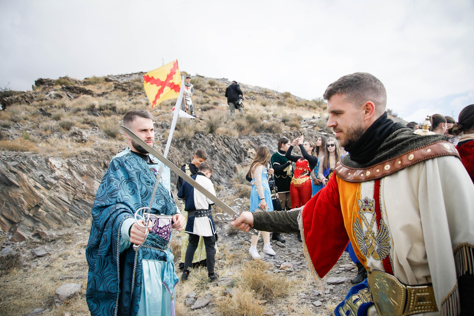 Última guerrilla en Gérgal entre moros y cristianos.