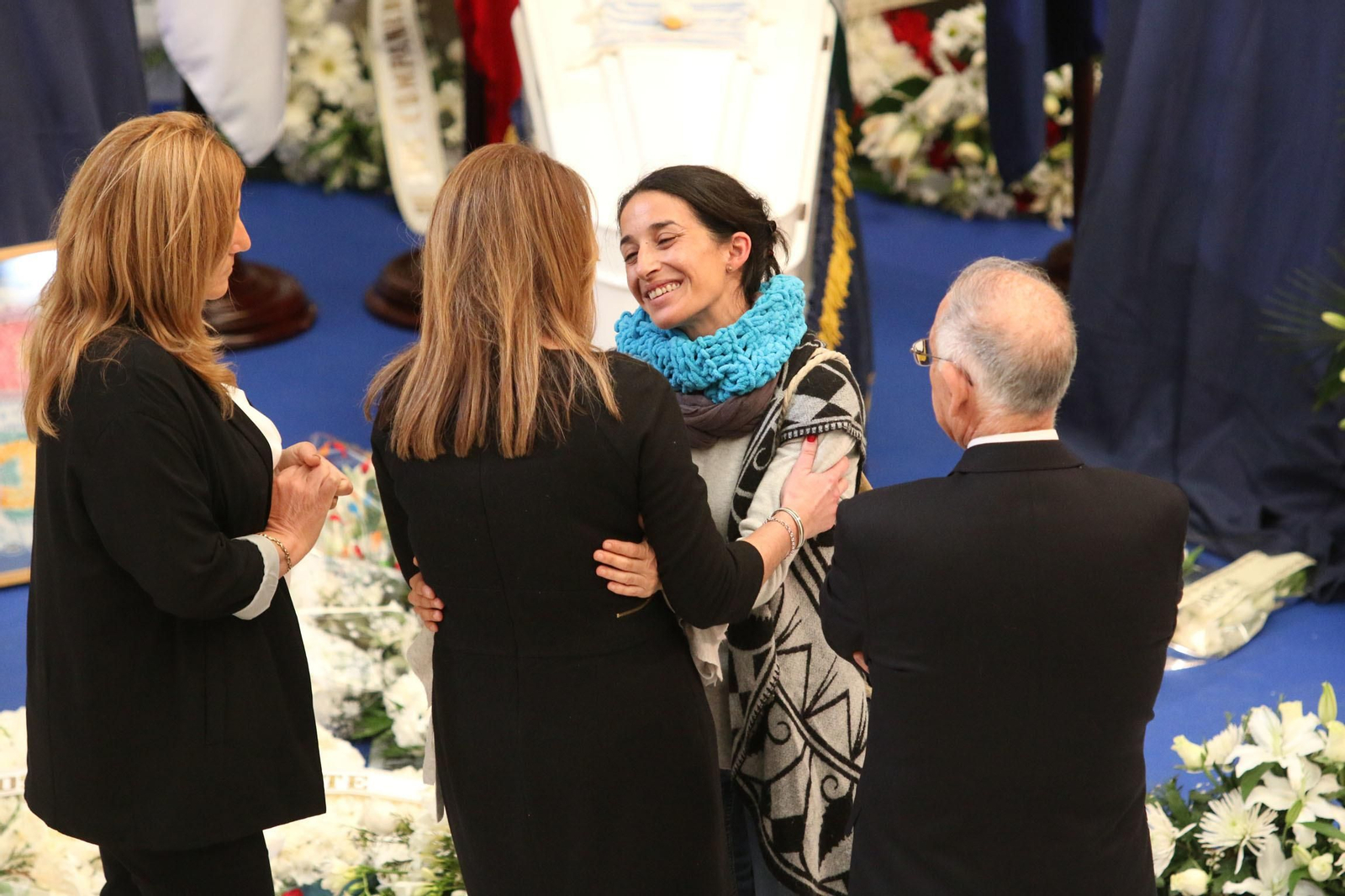 Las imágenes de la capilla ardiente por Gabriel