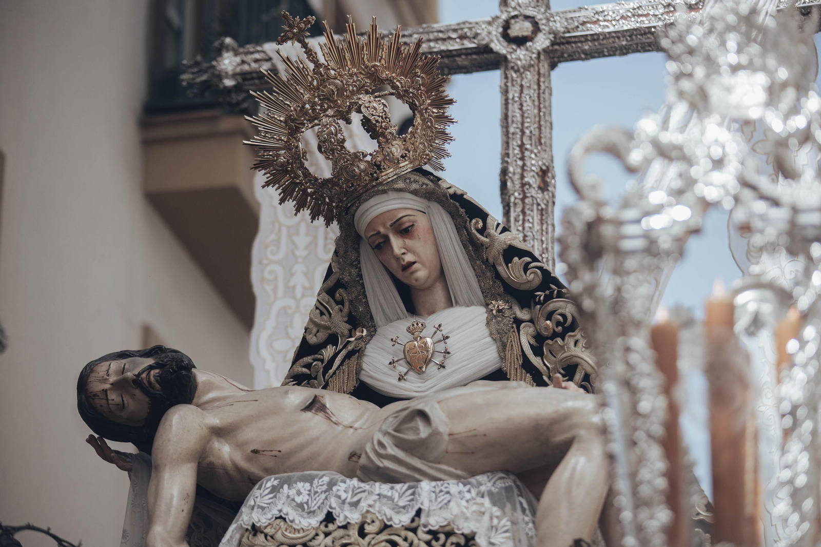 las imágenes de la Hermandad de los Servitas en la Semana Santa de Sevilla 2023