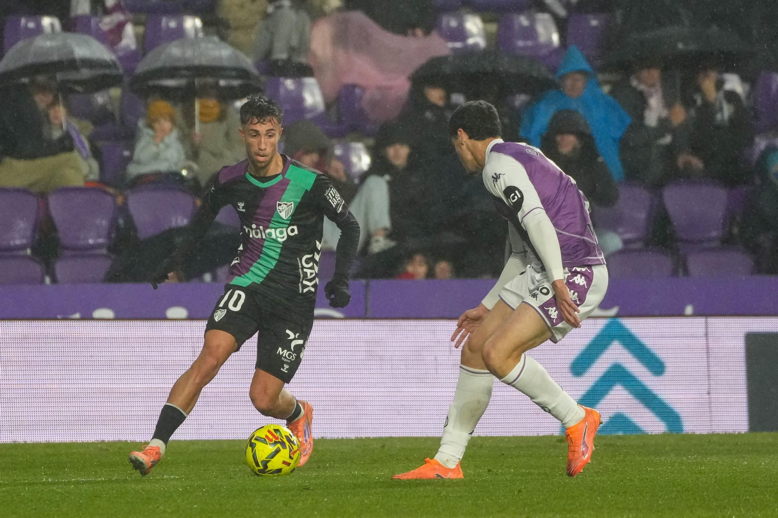 El Real Valladolid-Málaga CF, en fotos