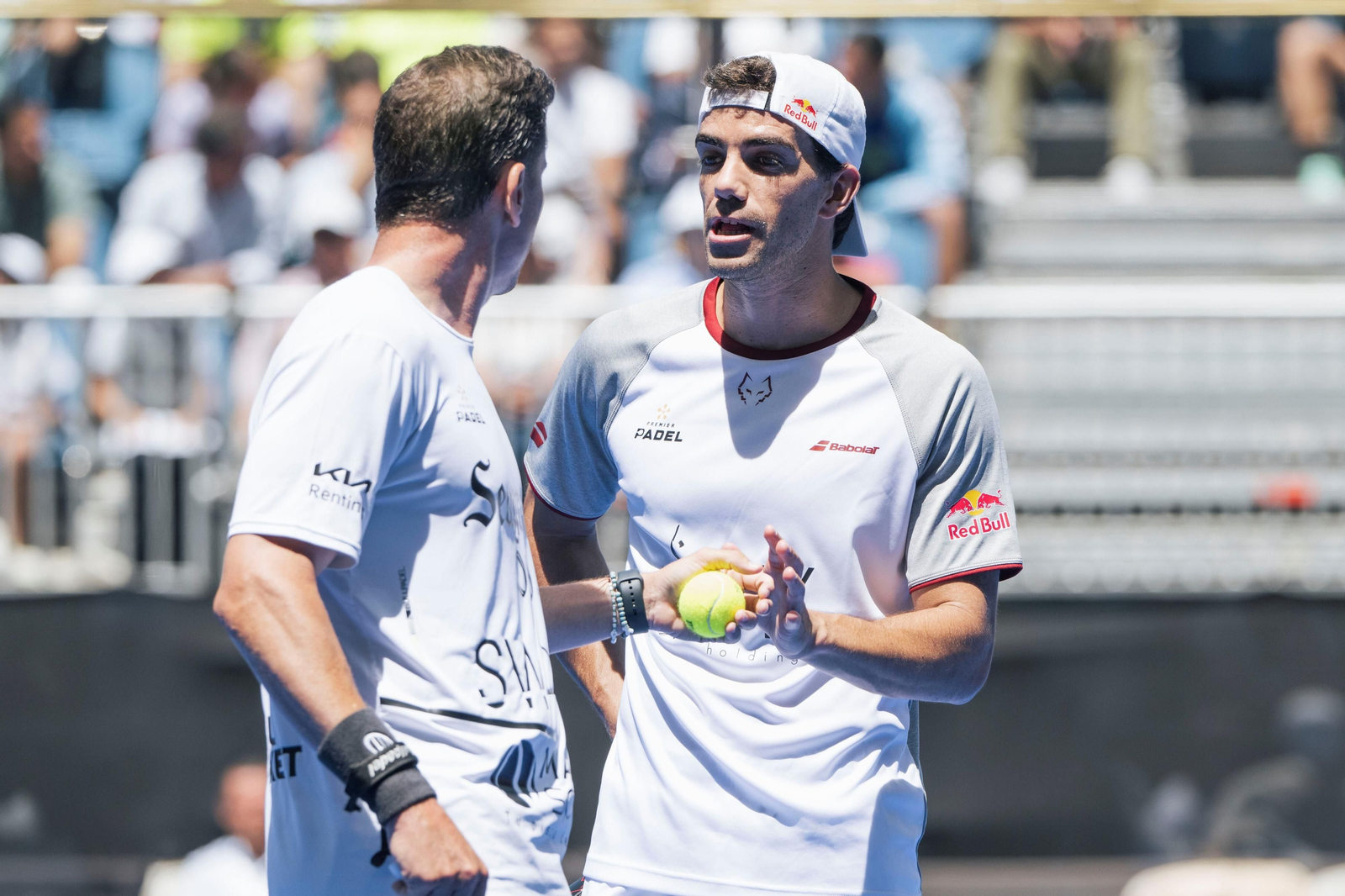 Las mejores fotos de los cuartos de final del pádel en el Estadio de la Cartuja