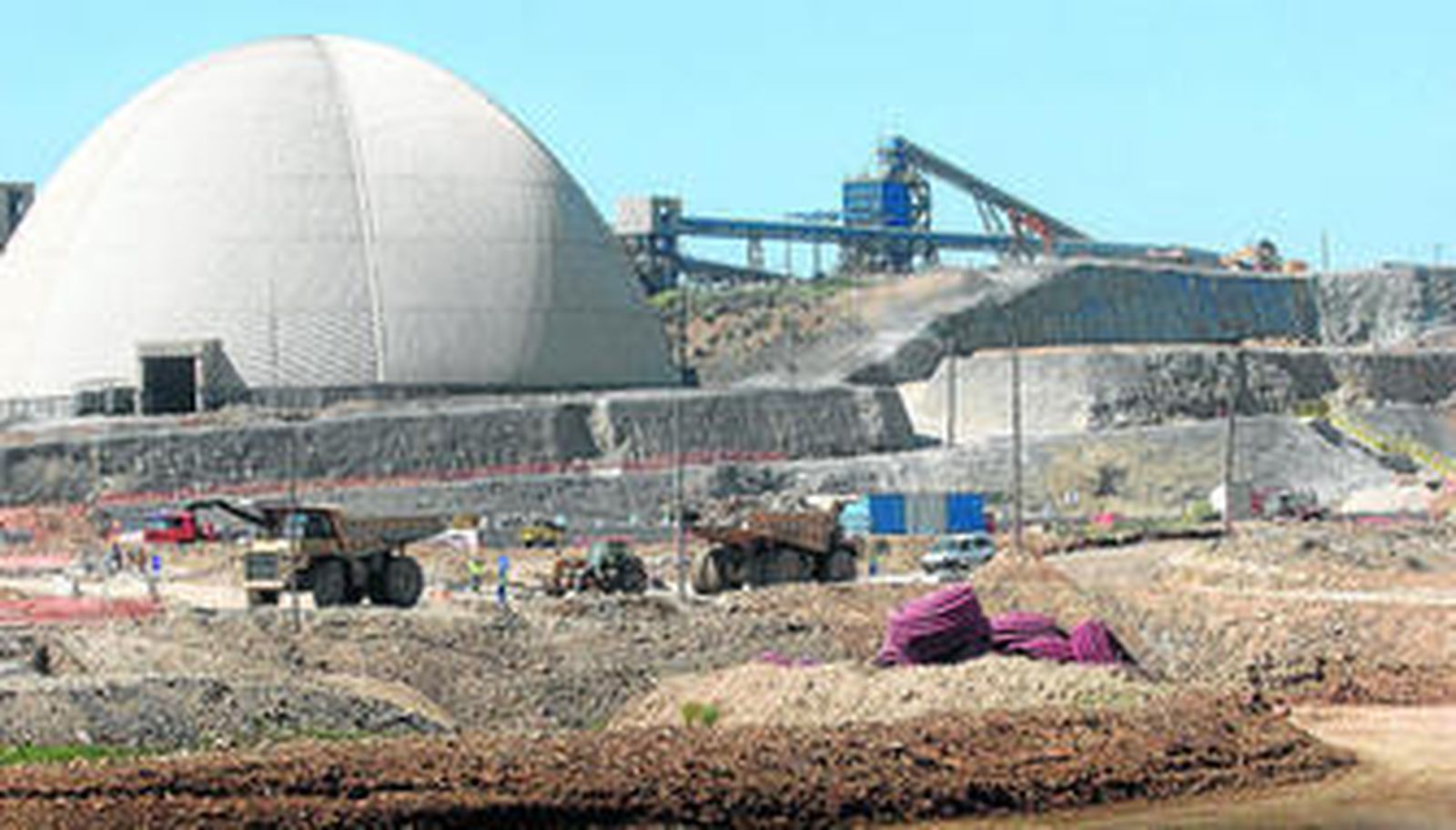 Instalaciones de Minas de Aguas Teñidas.