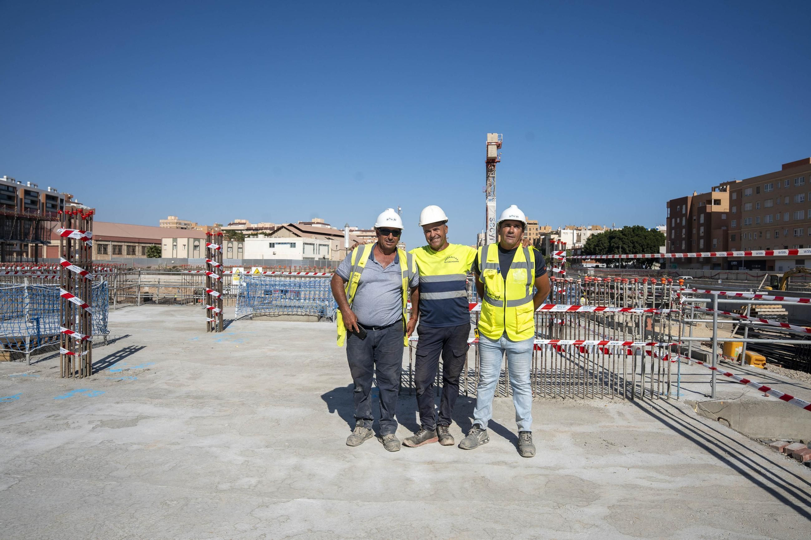 Las mejores imágenes de las obras de integración ferroviaria en Almería