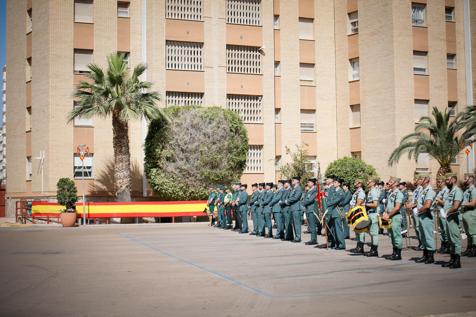 Fotogalería del 180 aniversario de la Guardia Civil.