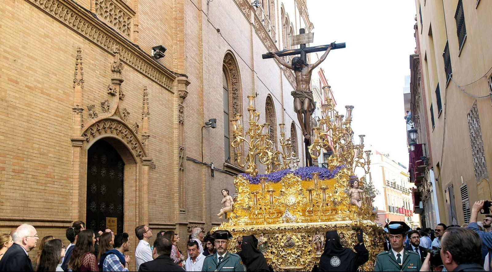 El Cristo de las Almas procesionará en vertical durante el Vía Crucis