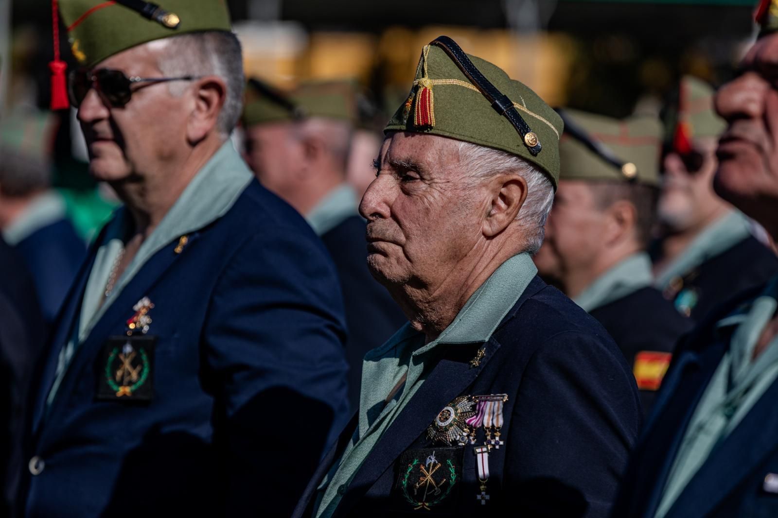 La Legión conmemora a sus veteranos: "Nos marcaron el camino, nos transmitieron su saber hacer"