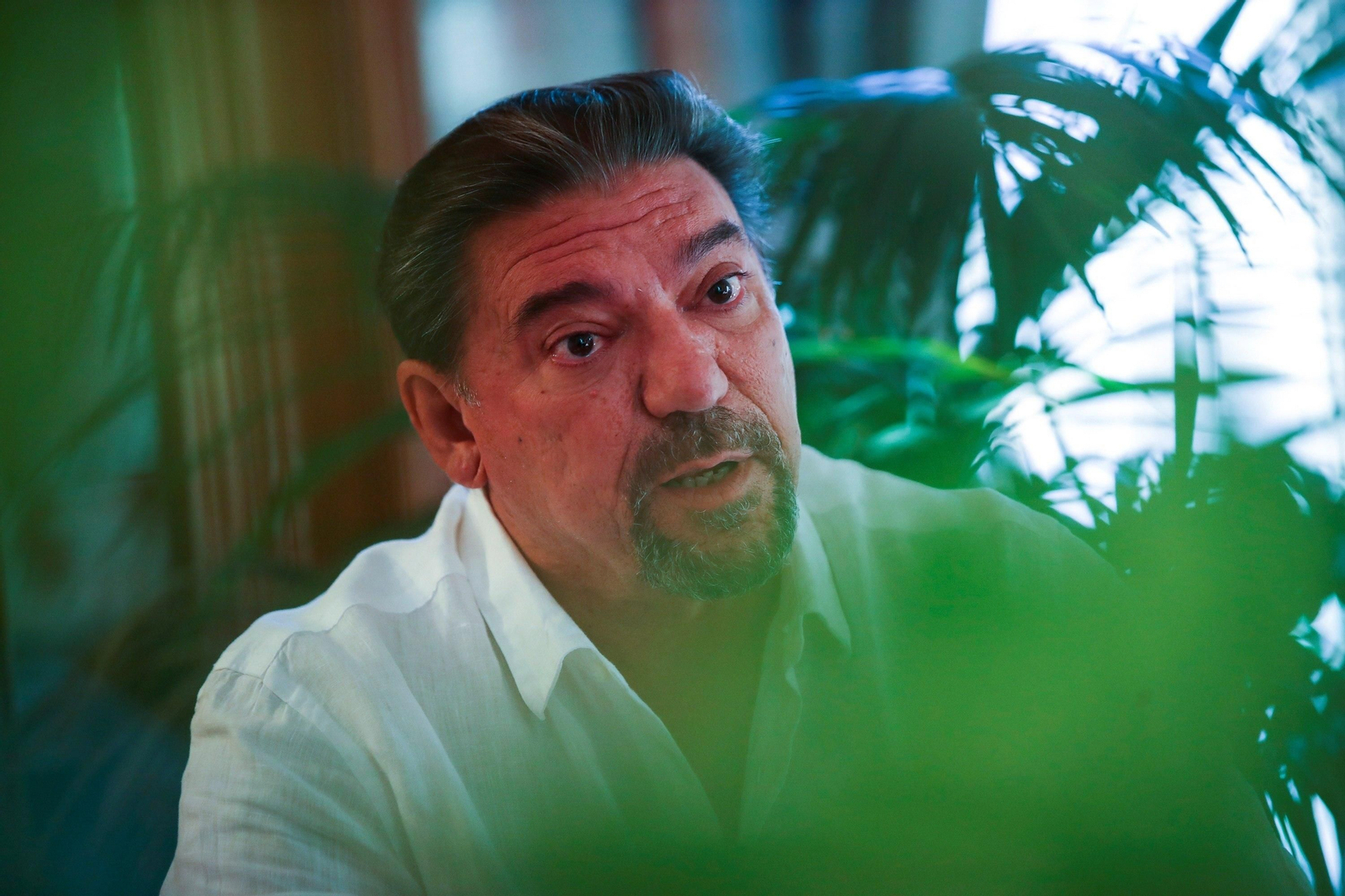 Antonio Onetti (Sevilla, 1962), este jueves en la sede de la SGAE en Madrid.