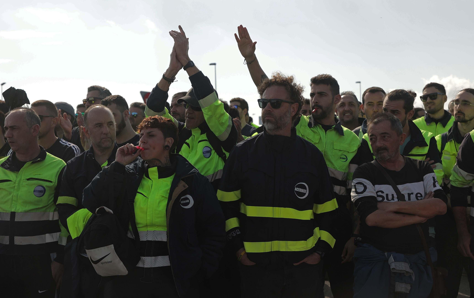 Fotos de la tractorada de agricultores del Valle del Guadiaro en el Campo de Gibraltar