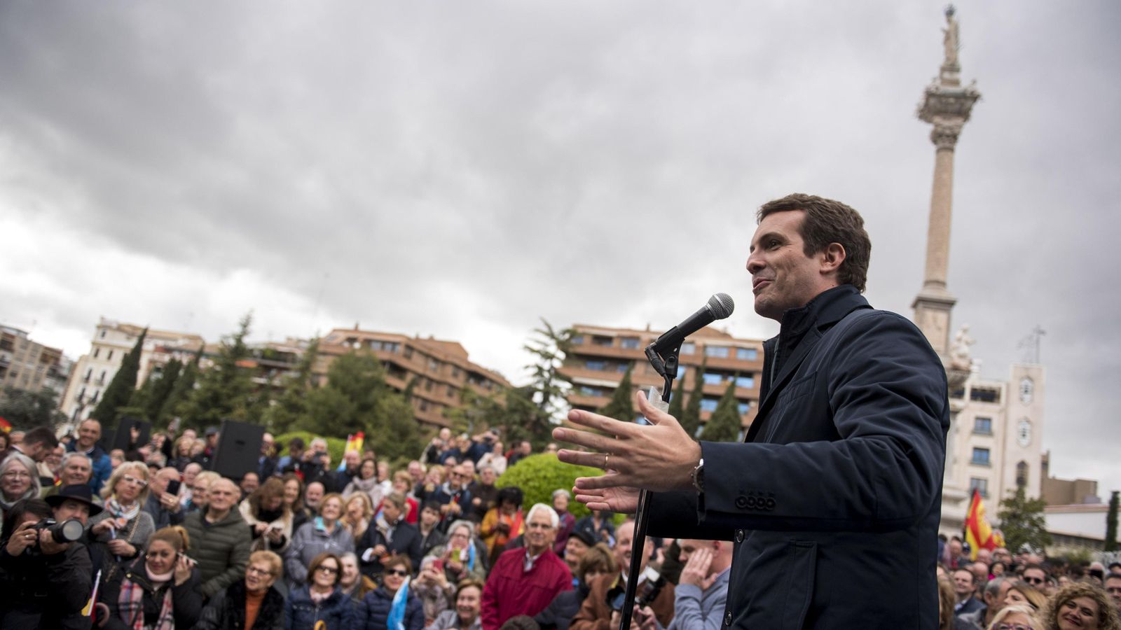 Acto de Pablo Casado en Granada