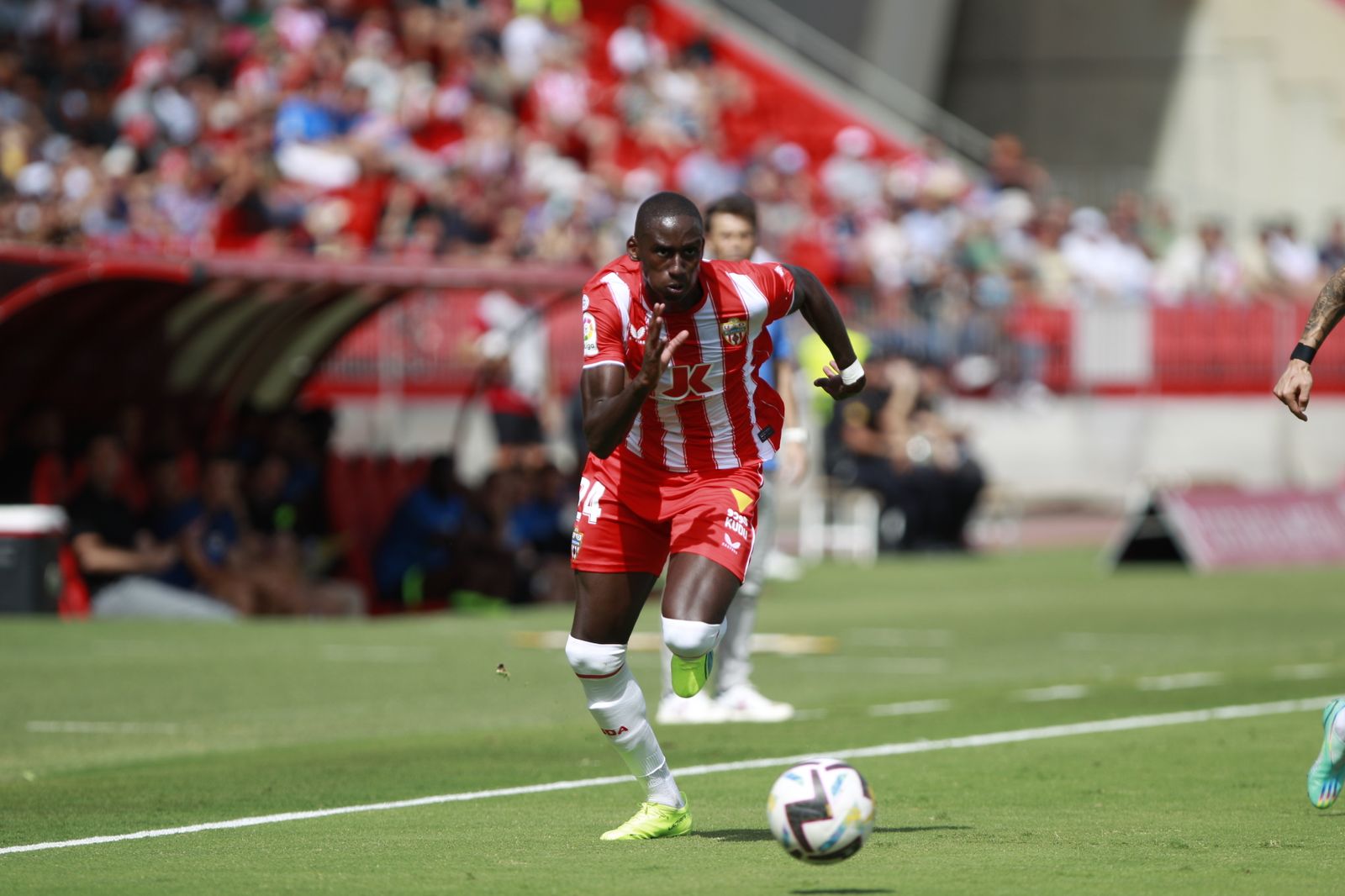 Imágenes de la U.D. Almería-Rayo Vallecano