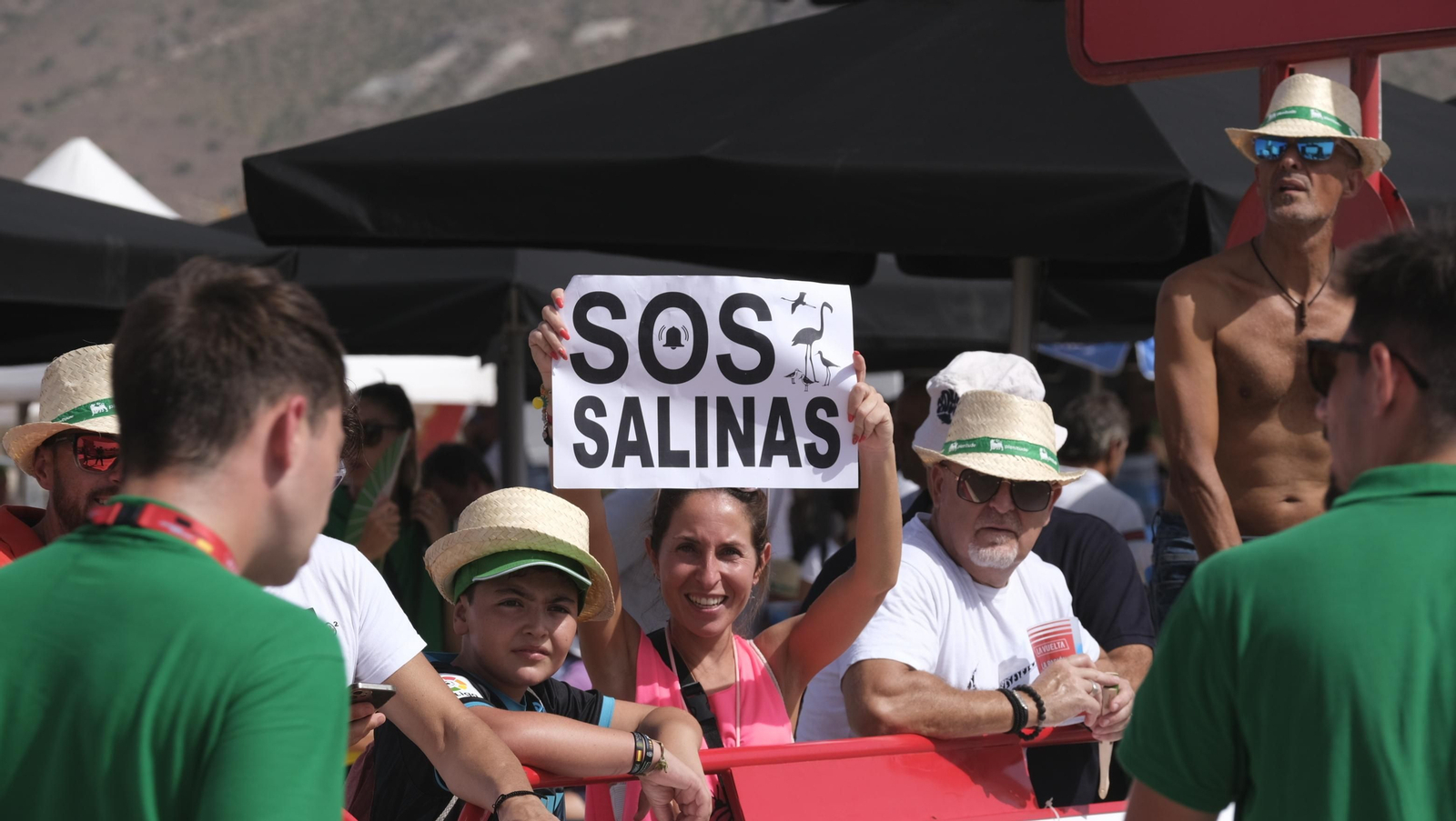 Imágenes de la etapa de la Vuelta a España con llegada en Cabo de Gata, Almería