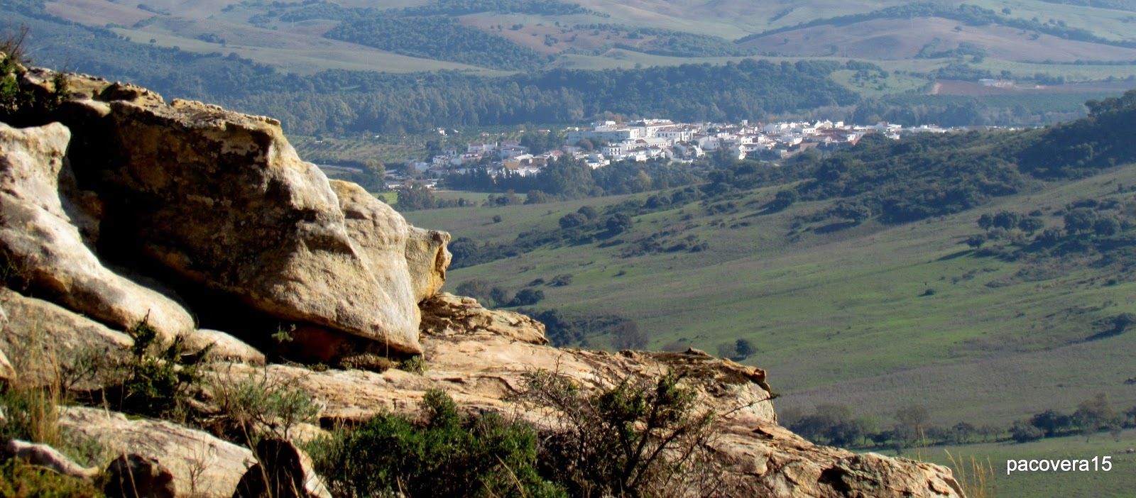 San Pablo de Buceite visto desde Canuto Largo.