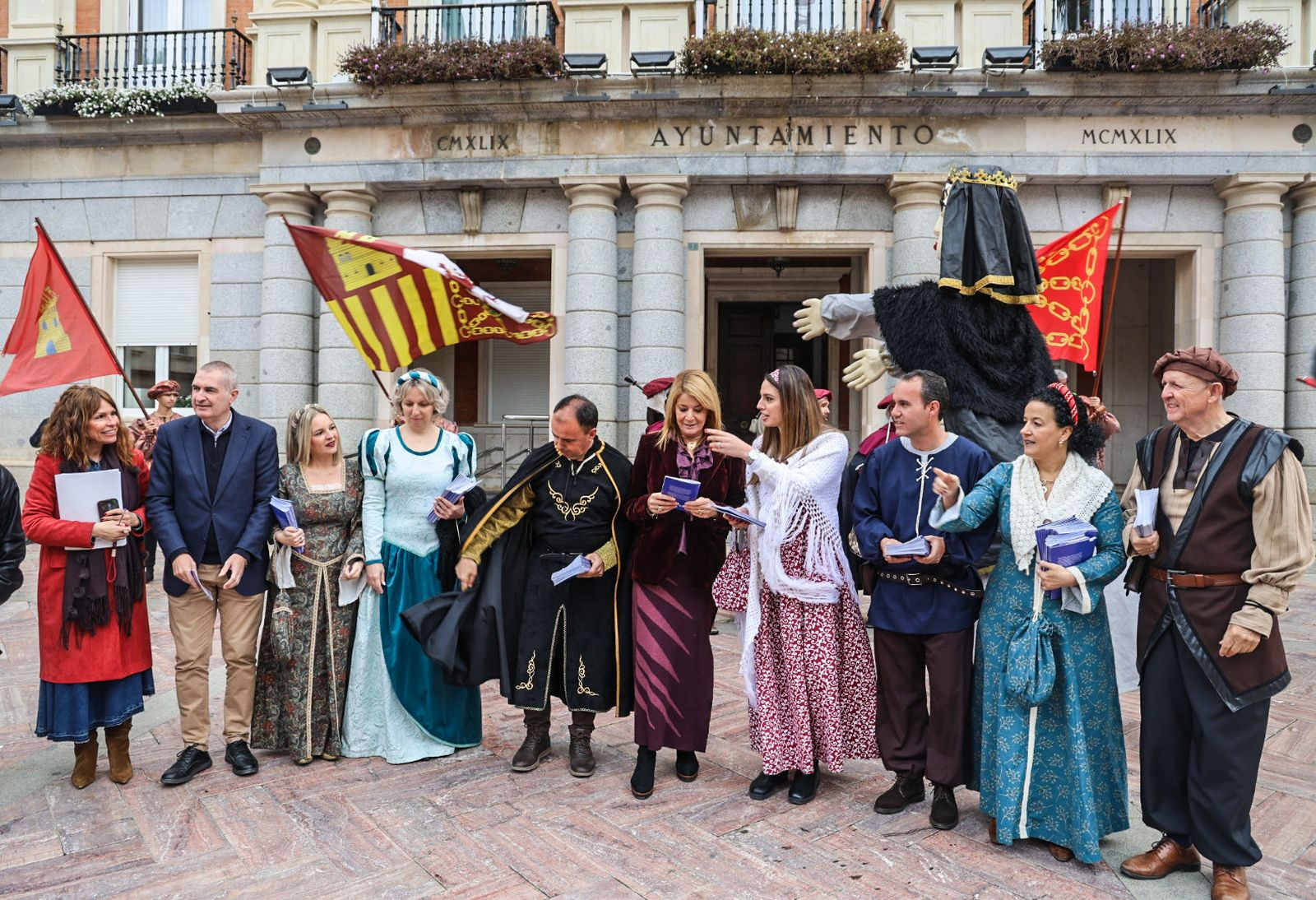 Fotografías de la presentación de la XXIV Feria Medieval del Descubrimiento de Palos de la Frontera