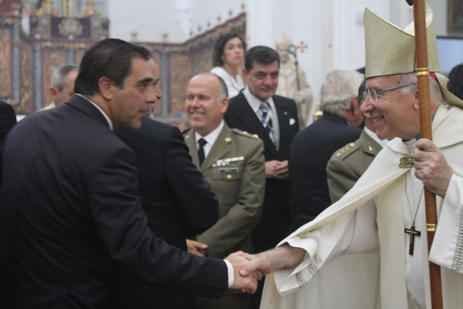 Procesión solemne de la Virgen de la Cinta.