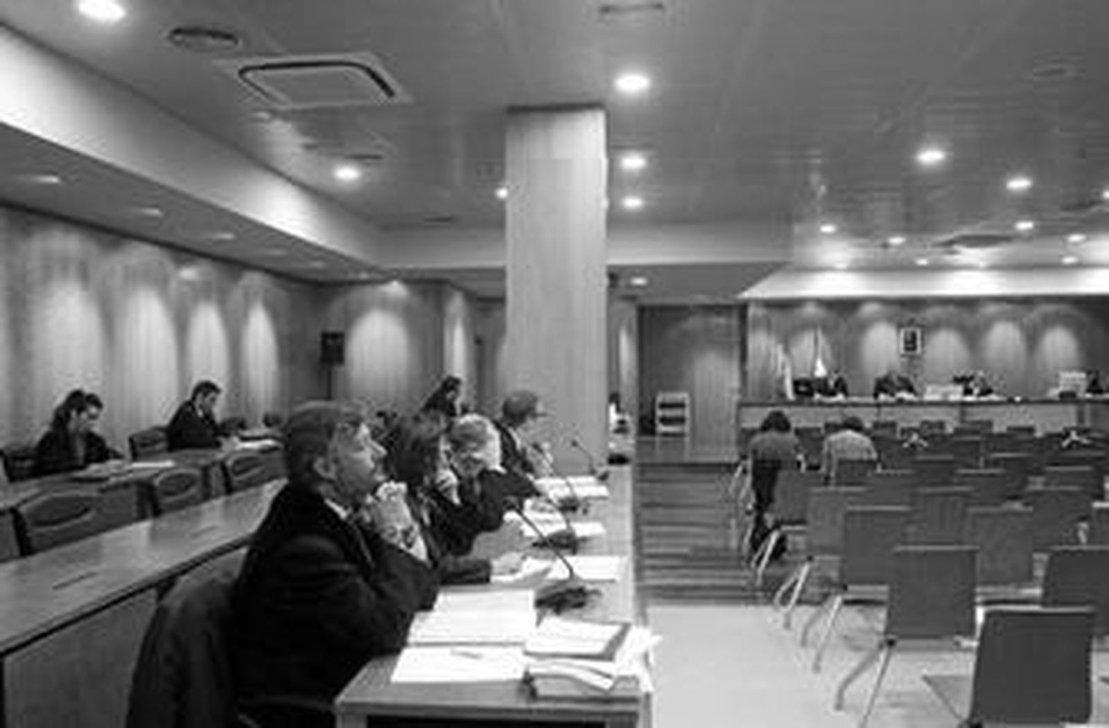 Vista de una de las sesiones de los recursos contra el auto de procesamiento del caso Malaya.