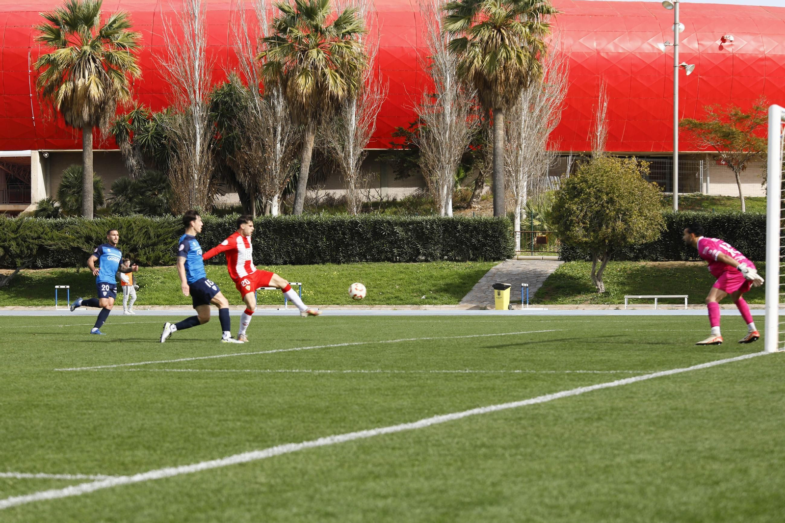 Imágenes del partido entre Almeria B contra Villanovense de segunda RFEF