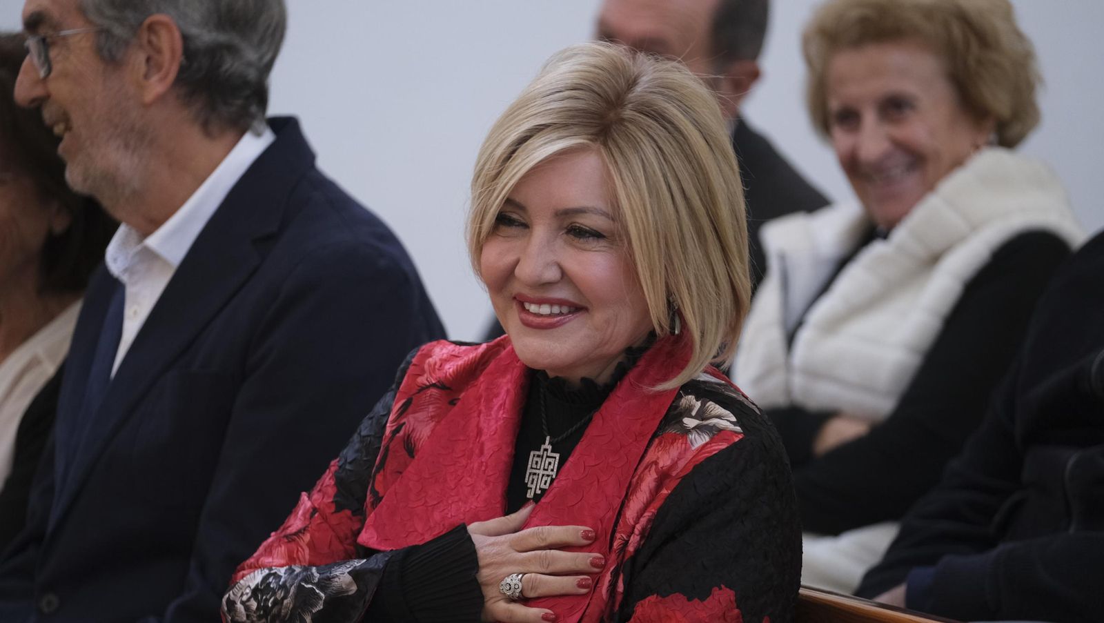 Brindis por 75 años de amor de Carmen y Roque, en imágenes