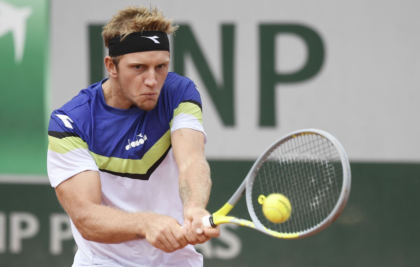 Las fotos de la victoria de Davidovich sobre Mayot en Roland Garros