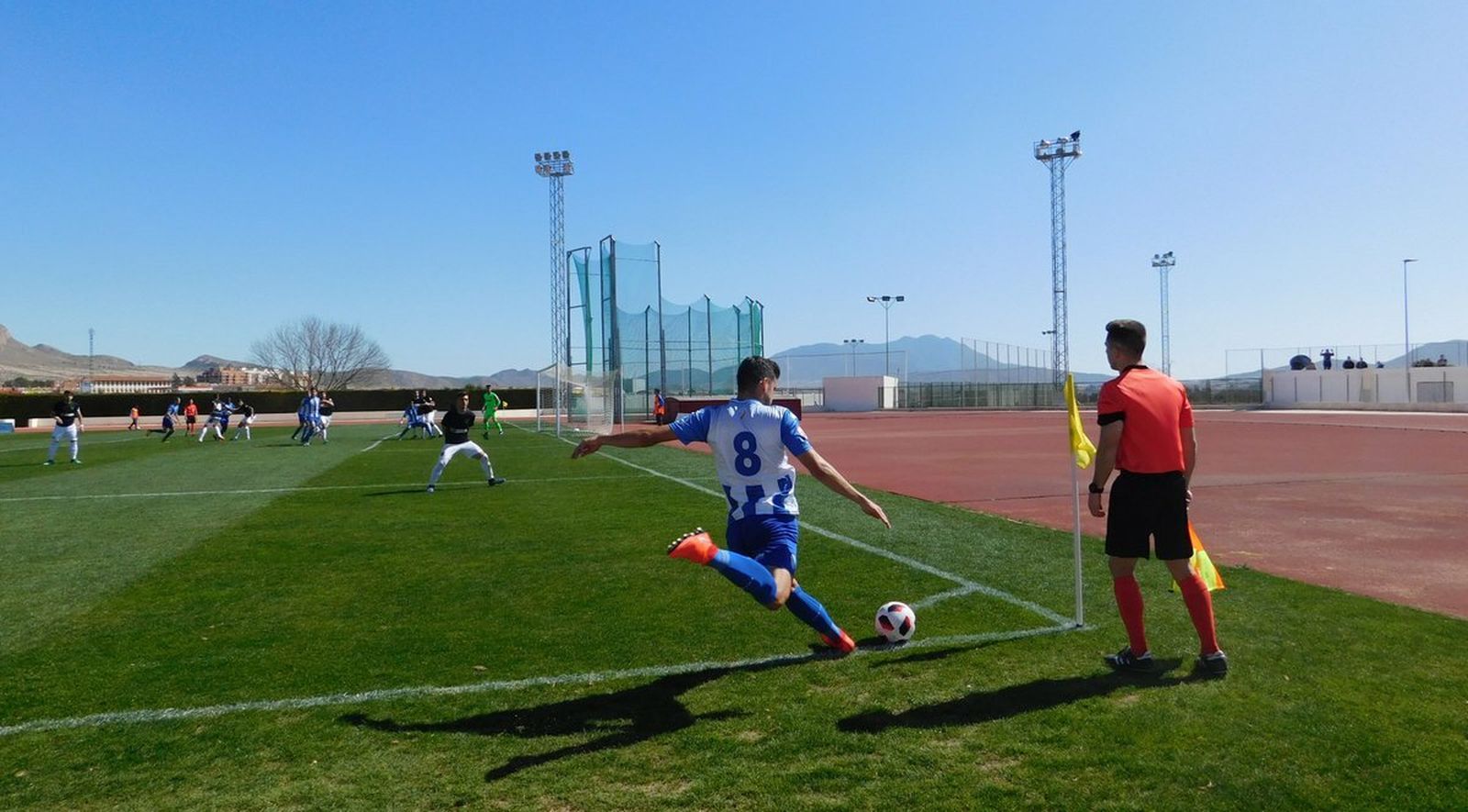 Partido entre el FC Jumilla y el Atl. Malagueño