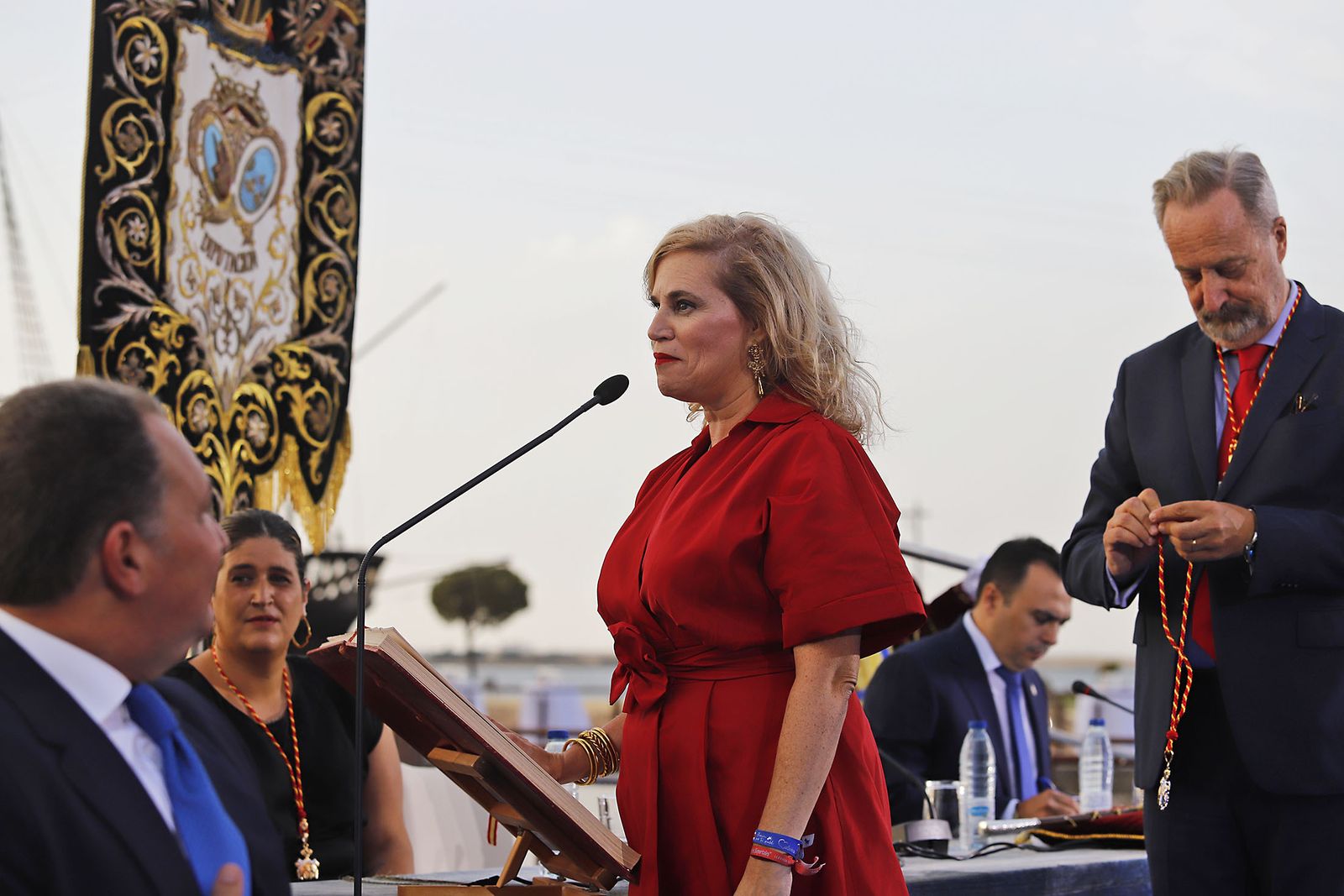 Imágenes de la constitución de la Diputación de Huelva