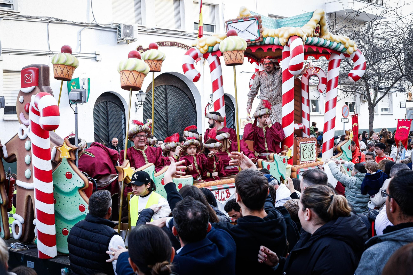 Las imágenes de la cabalgata de SS.MM. los Reyes Magos en Chiclana