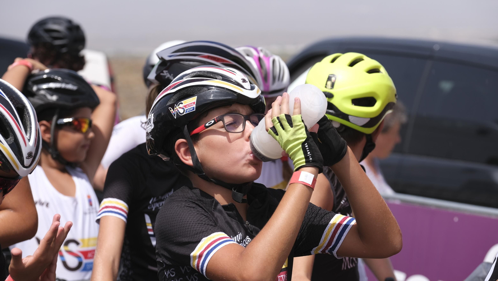 Imágenes de la etapa de la Vuelta a España con llegada en Cabo de Gata, Almería