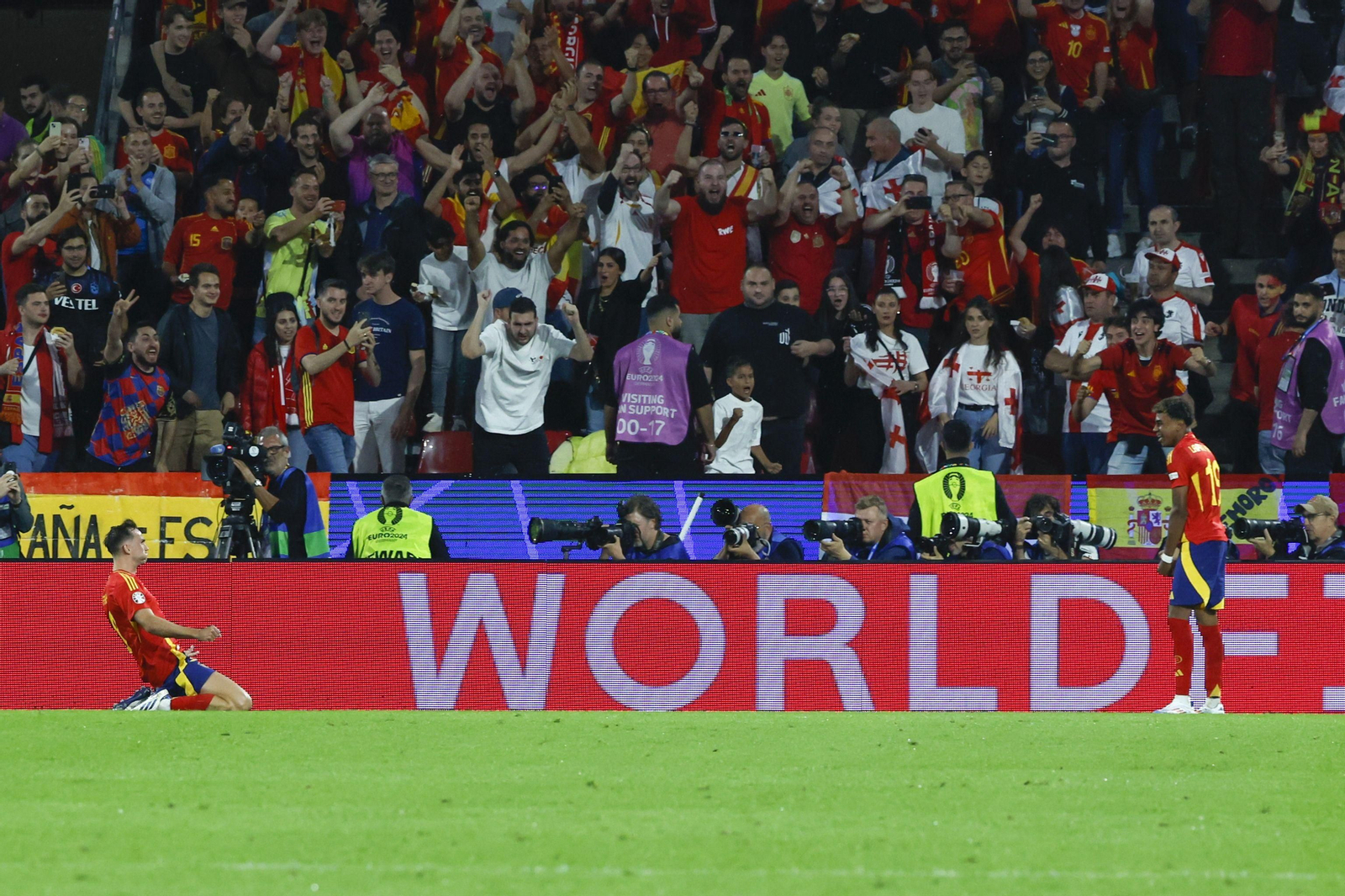 Las mejores fotos de la goleada de España a Georgia