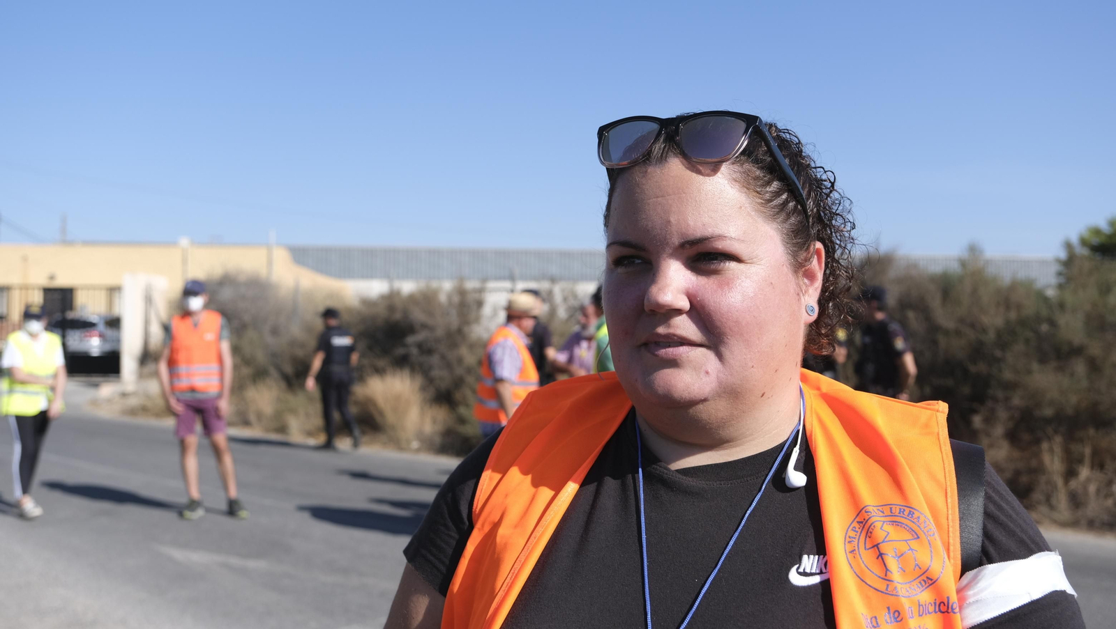Protestas de los vecinos de los cortijos de La Cañada por la falta de iluminación