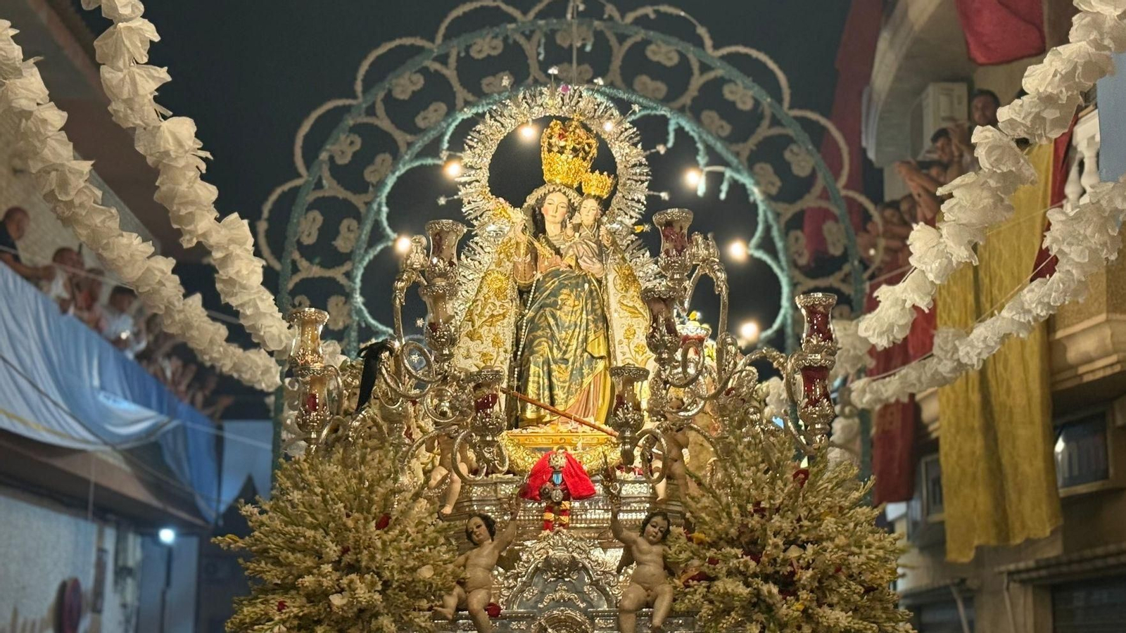 Solemne Procesión Virgen de las Nieves de Las Gabias, Agosto 2025