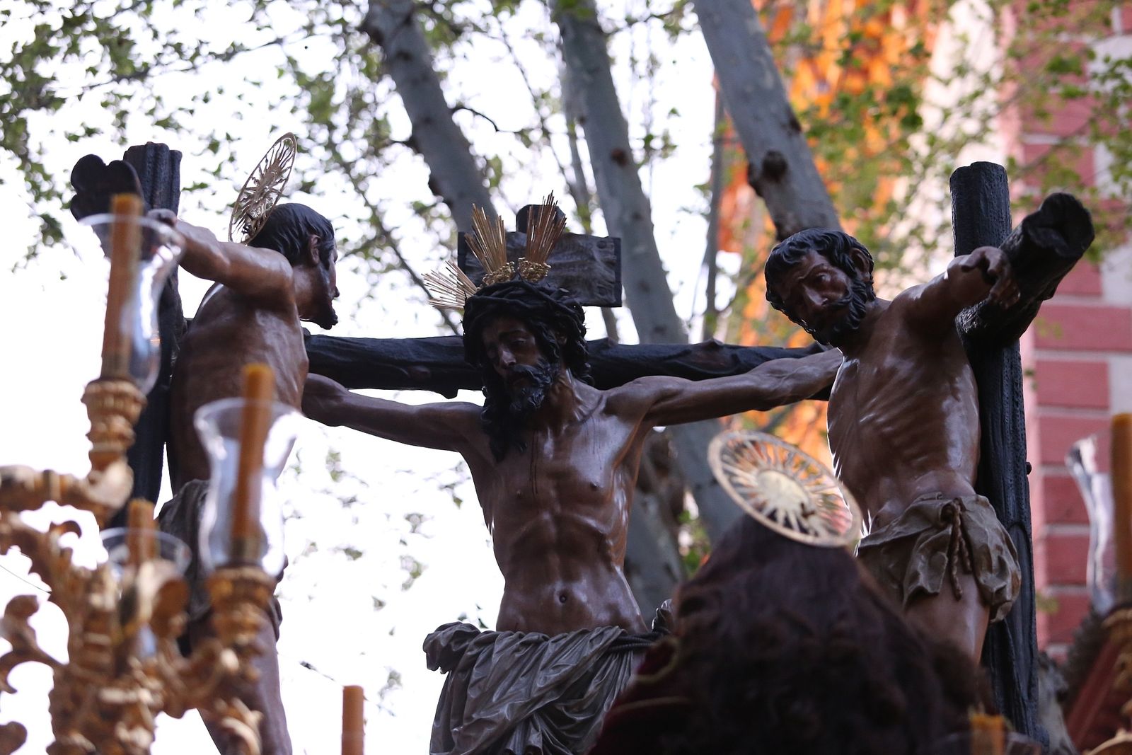 El Cristo de la Conversión de la Hermandad de Montserrat.