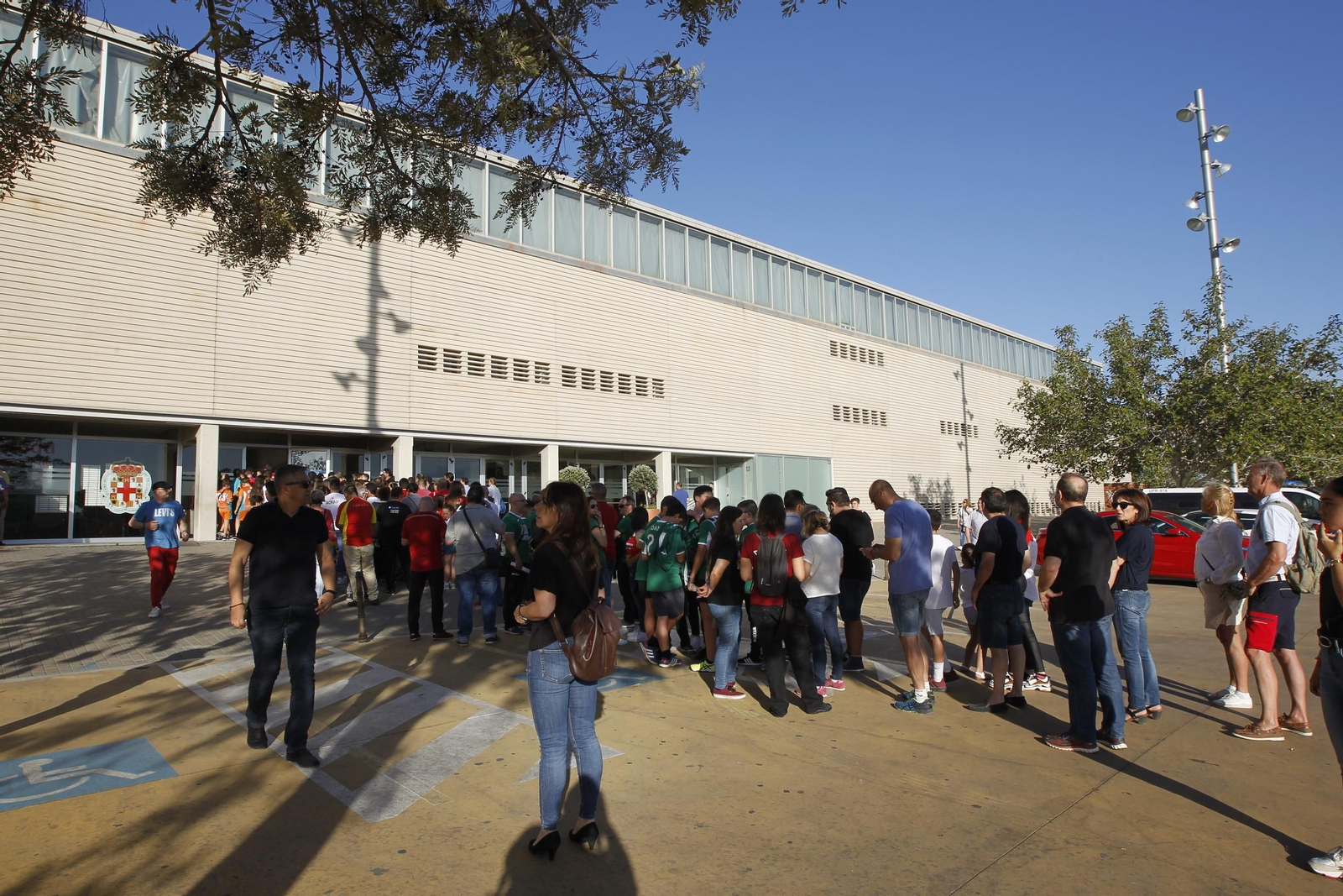Fotogalería España-Suecia. Balonmano. Palacio Juegos Mediterráneos. Almería