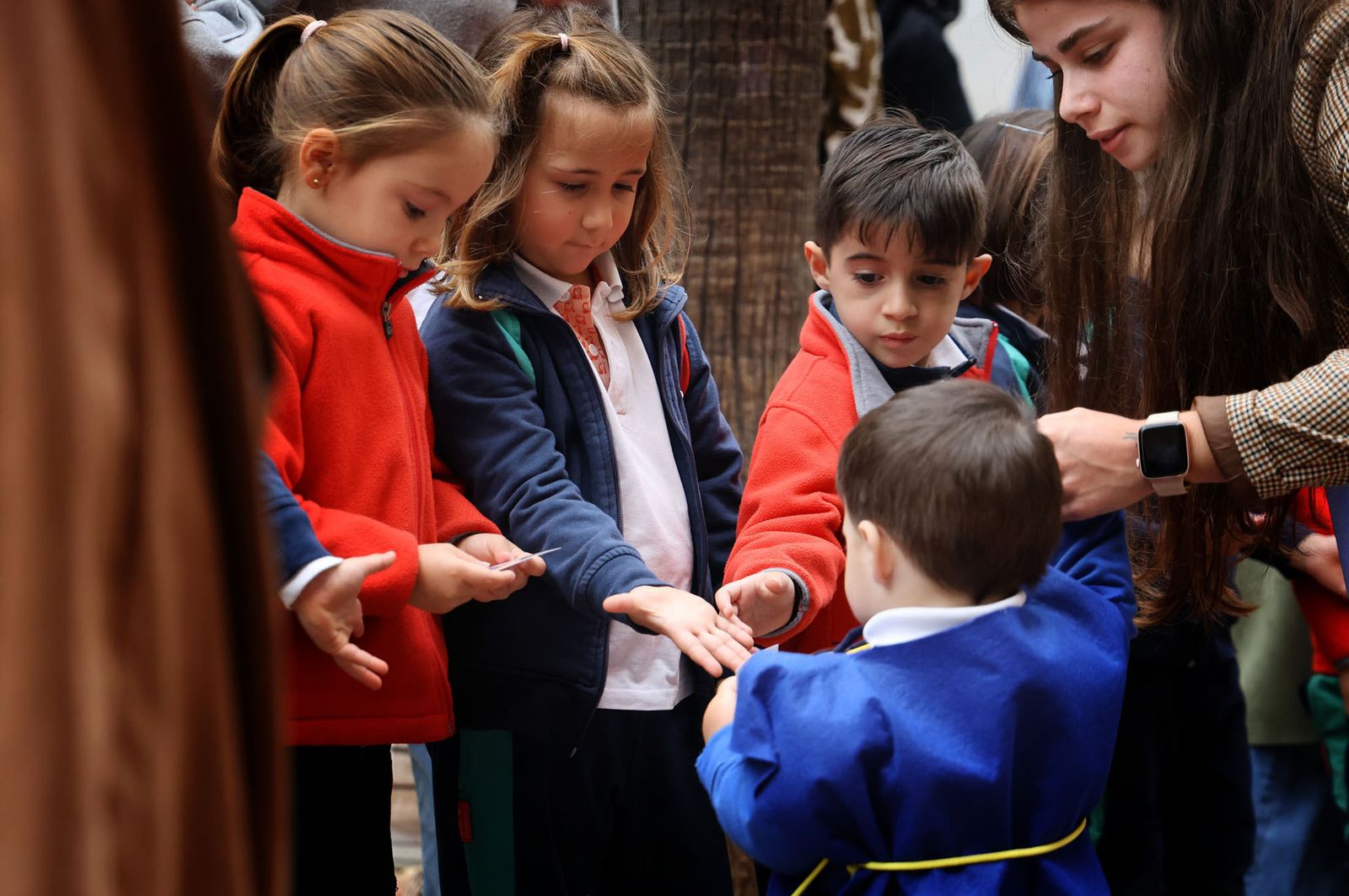 Imágenes de la procesión de la 'Escuela Infantil Mi Pequeño Puerto'
