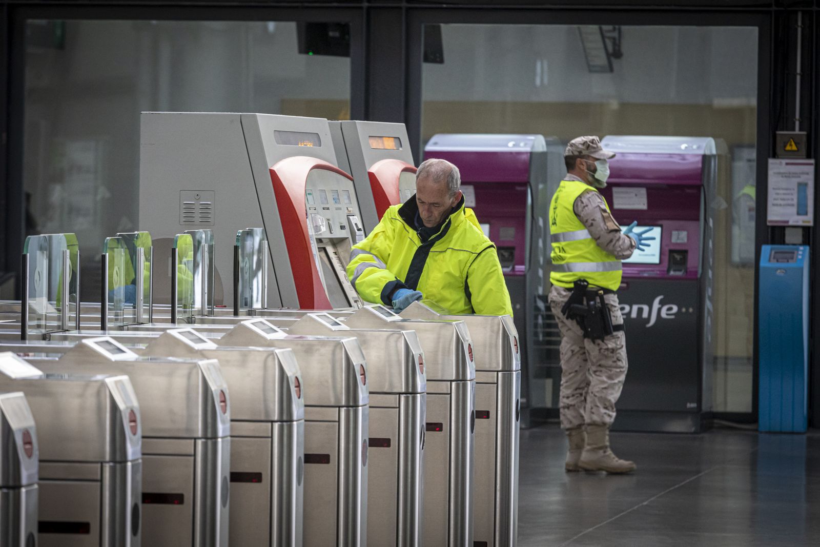 Presencia de ila Infanteria de Marina en Cádiz