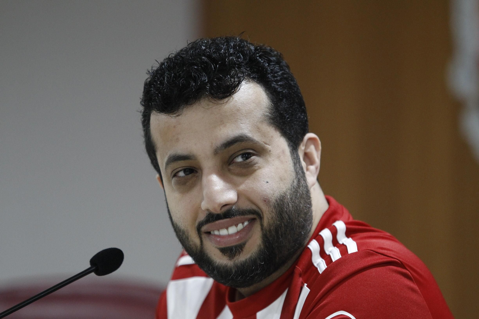 Fotogalería rueda de prensa dueño U.D. Almería, Turki Al-Sheik