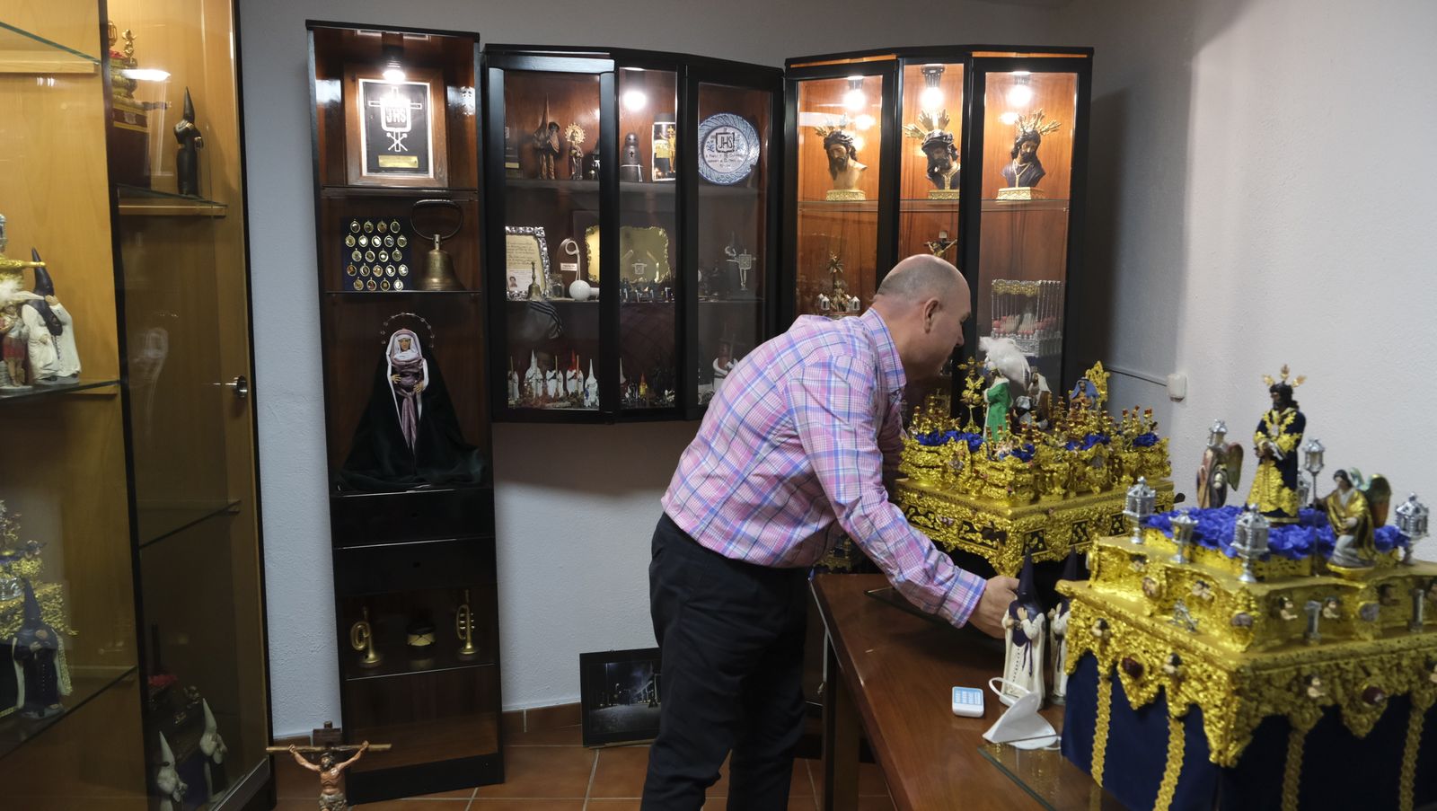 Fotogalería de la colección en miniatura de la Semana Santa de Almería.