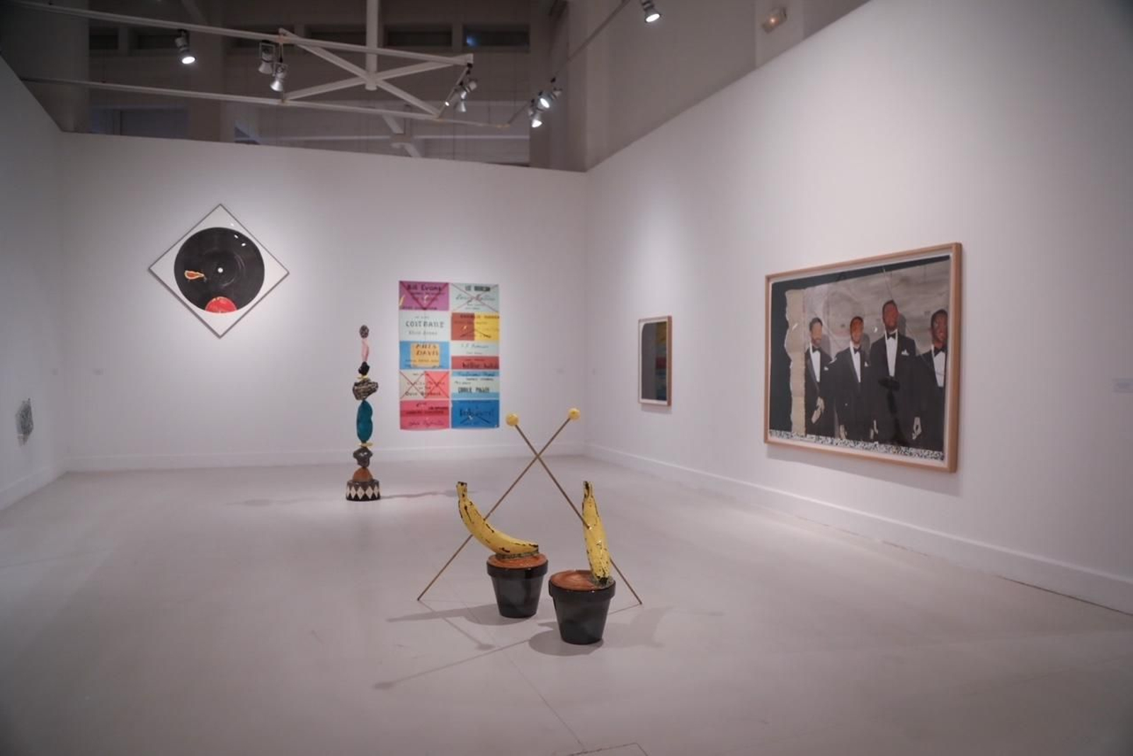 Obras de Miki Leal en 'Gente conocida / Derecho a entrar'.