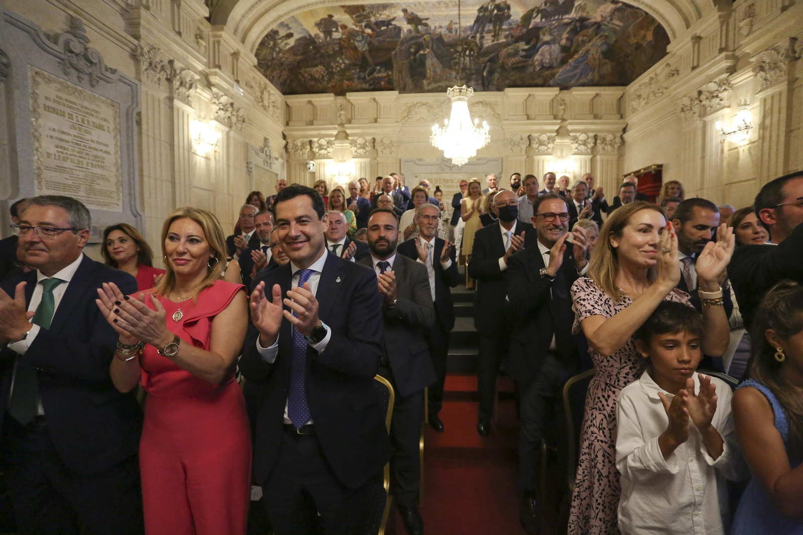 Homenaje a Celia Villalobos en el Ayuntamiento de Málaga (fotos)